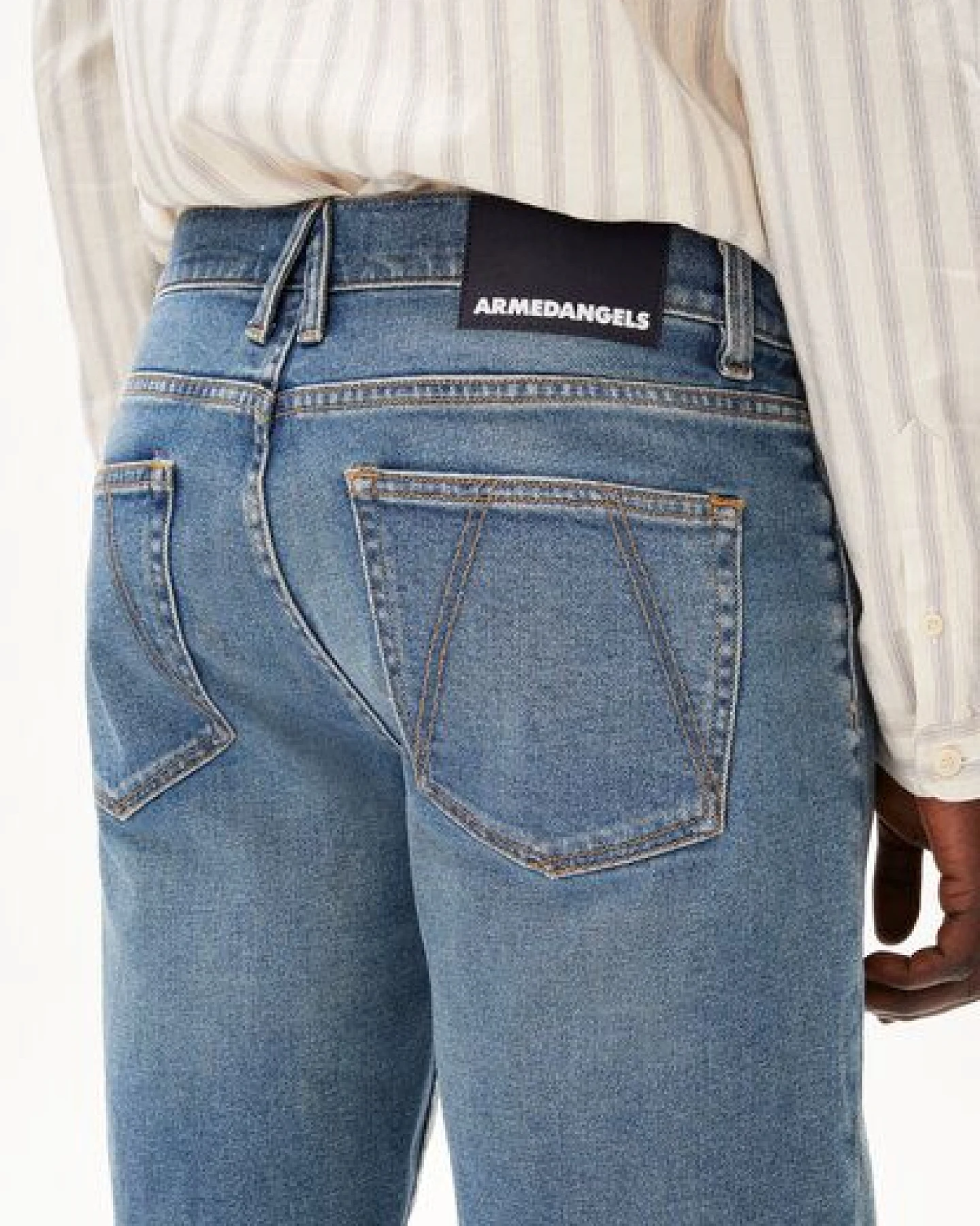 ARMEDANGELS NAAILO - Herren Jeans Shorts aus Bio-Baumwoll Mix – Ansicht 3