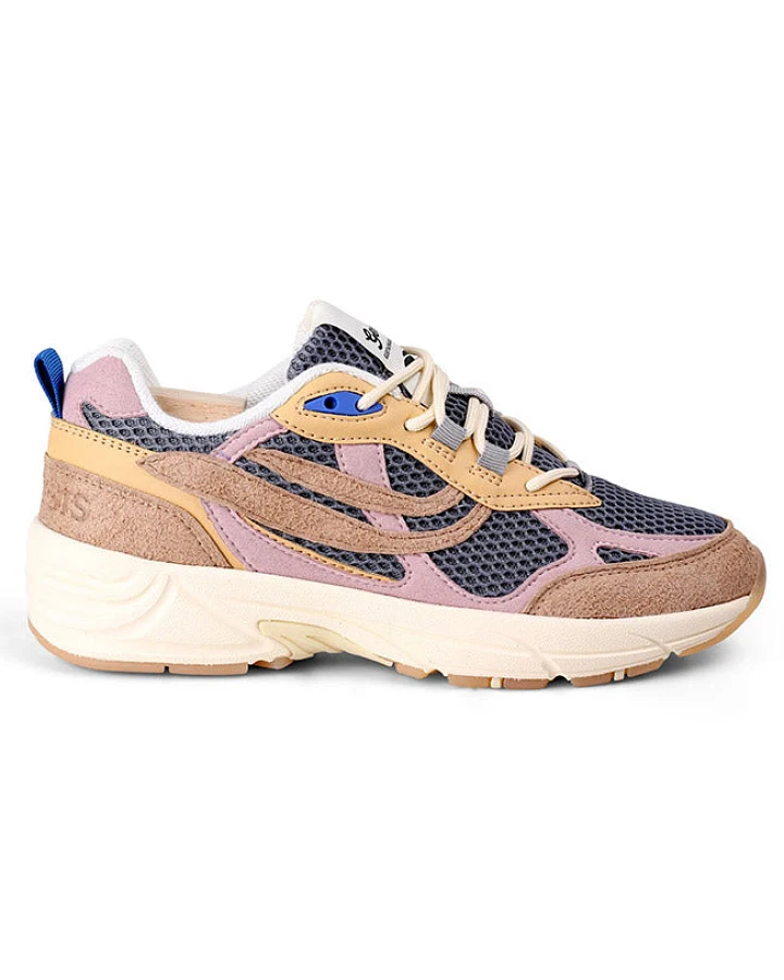 Genesis Damen vegan Sneaker G-Eco 99 Multi Beige/ Rosa/ Grau