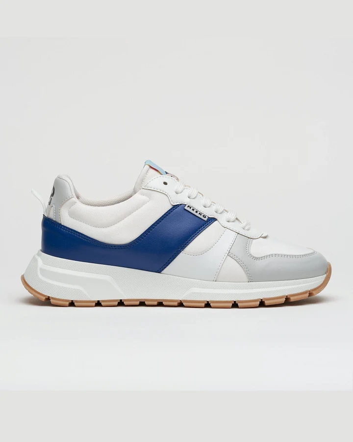 MEEKO Herren vegan Sneaker Coco Pongo Klein Blau