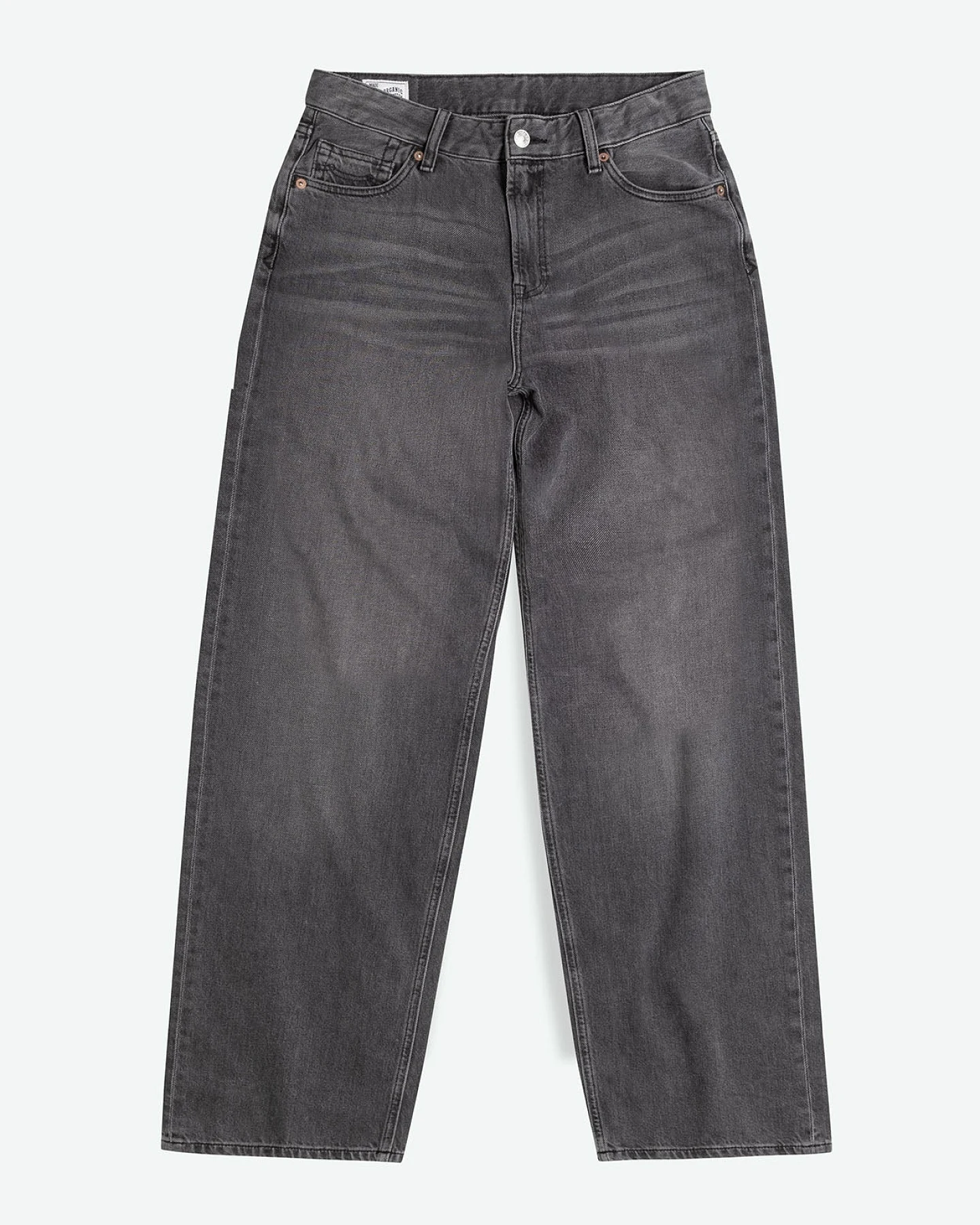 Kings of Indigo Damen vegan Jeans Joan Pony Od Schwarz – Ansicht 2