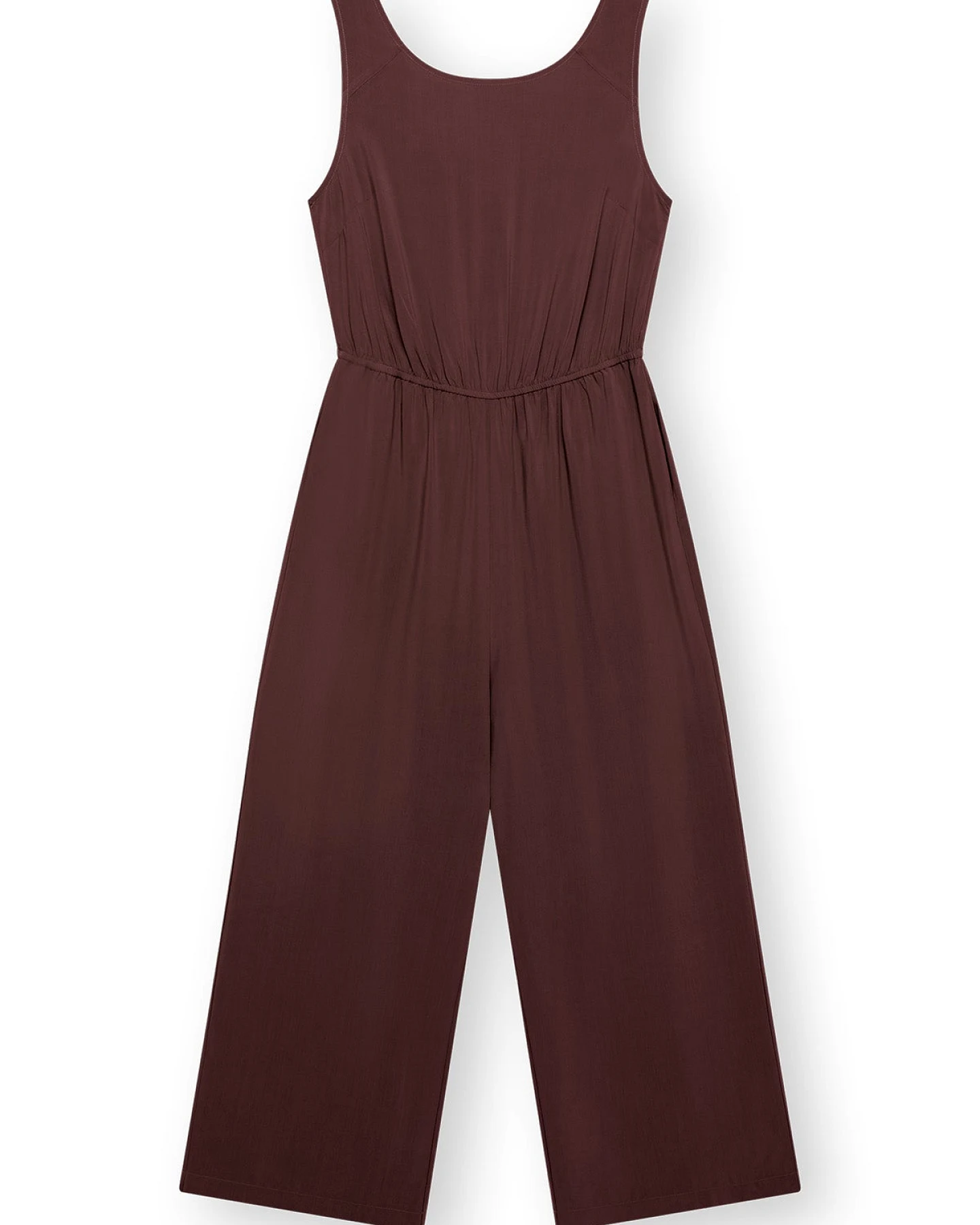 LOVJOI Damen vegan Jumpsuit Staine Rote-Bete-Lila – Ansicht 2