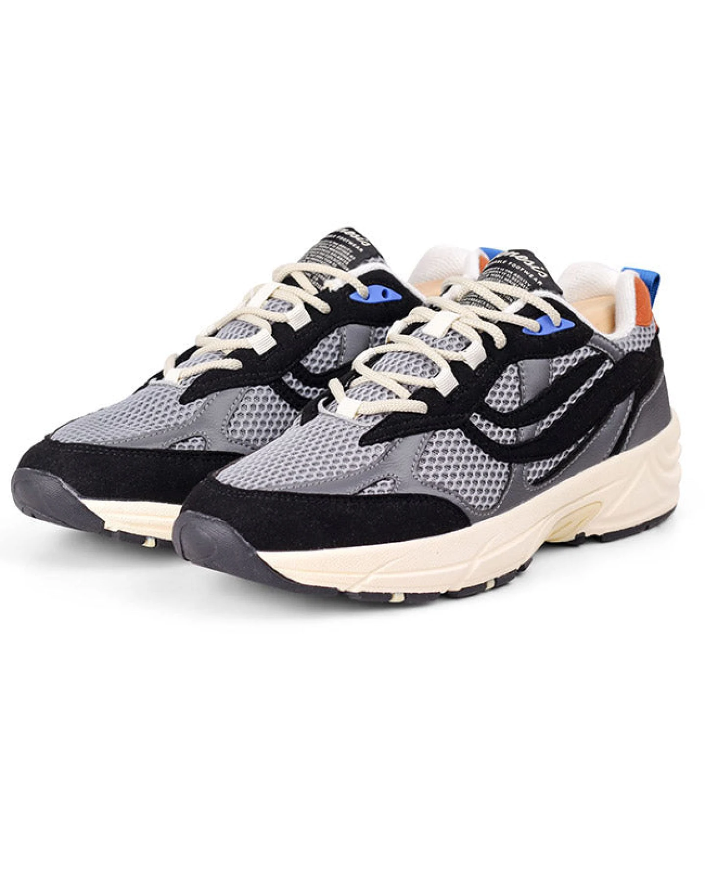 Genesis Damen vegan Sneaker G-Eco 99 Multi Dunkel-Schwarz/Grau – Ansicht 2