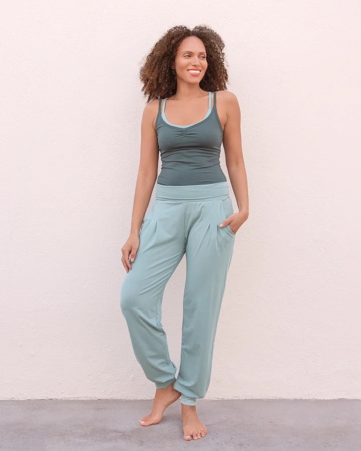Jaya Organics Yogahose Joelle - Aqua S