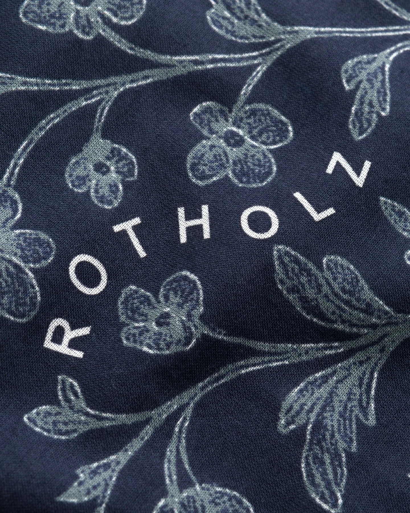 Bandana Floral Blau – Ansicht 3