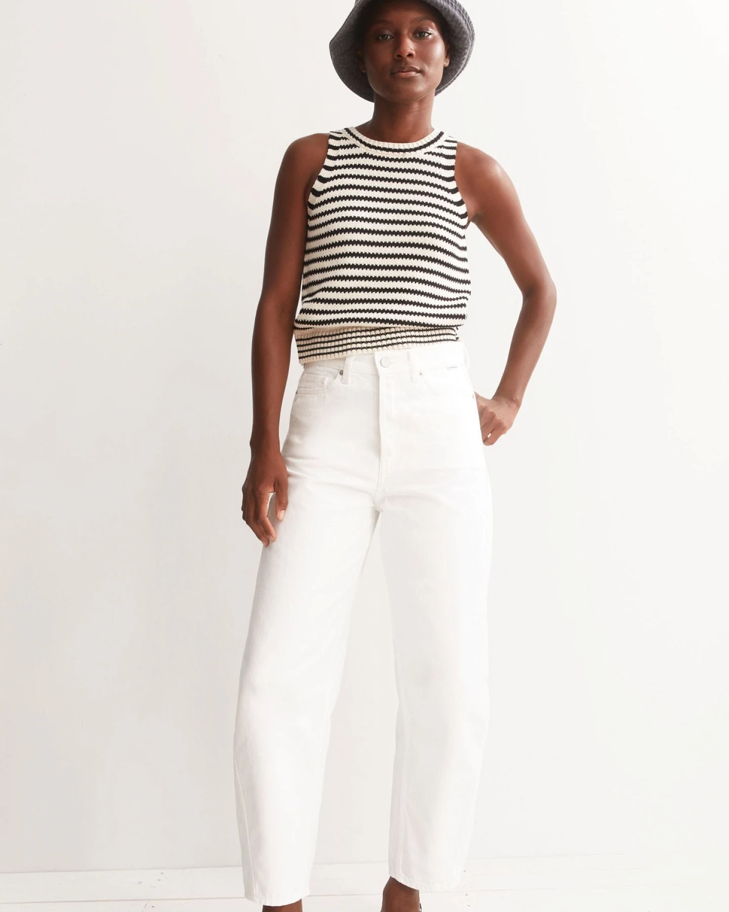 Stricktop Stripe Schwarz – Ansicht 5