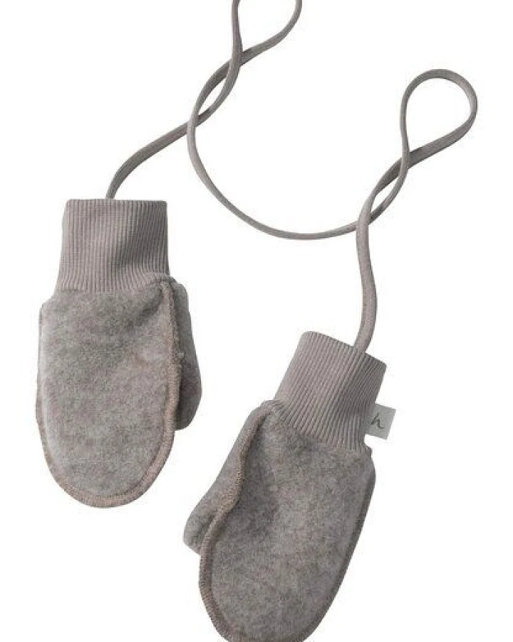 hessnatur Wollfleece Fäustlinge aus reiner Bio-Merinowolle