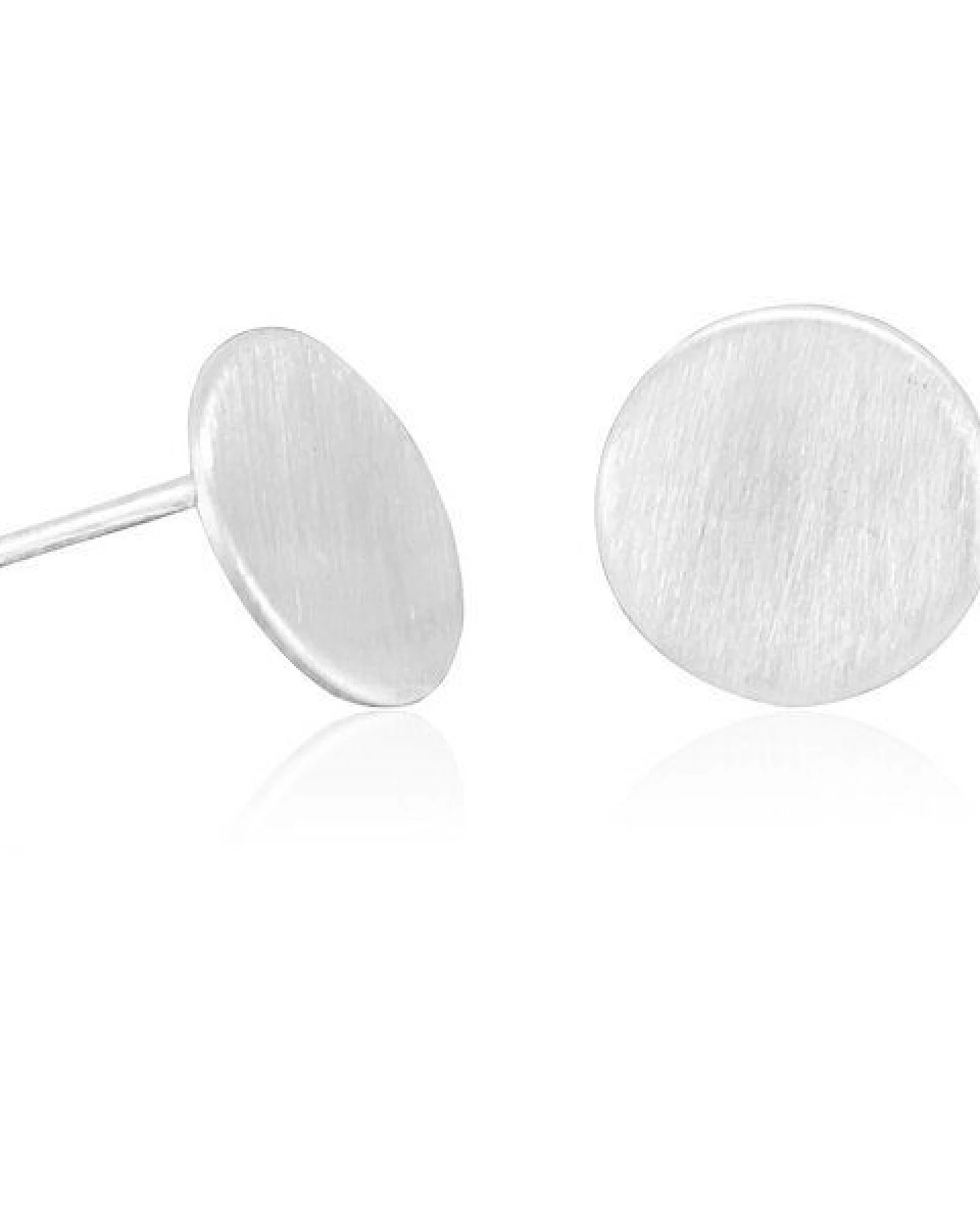 pakilia Silber Ohrringe Kreis Fair-Trade und handmade – Ansicht 2