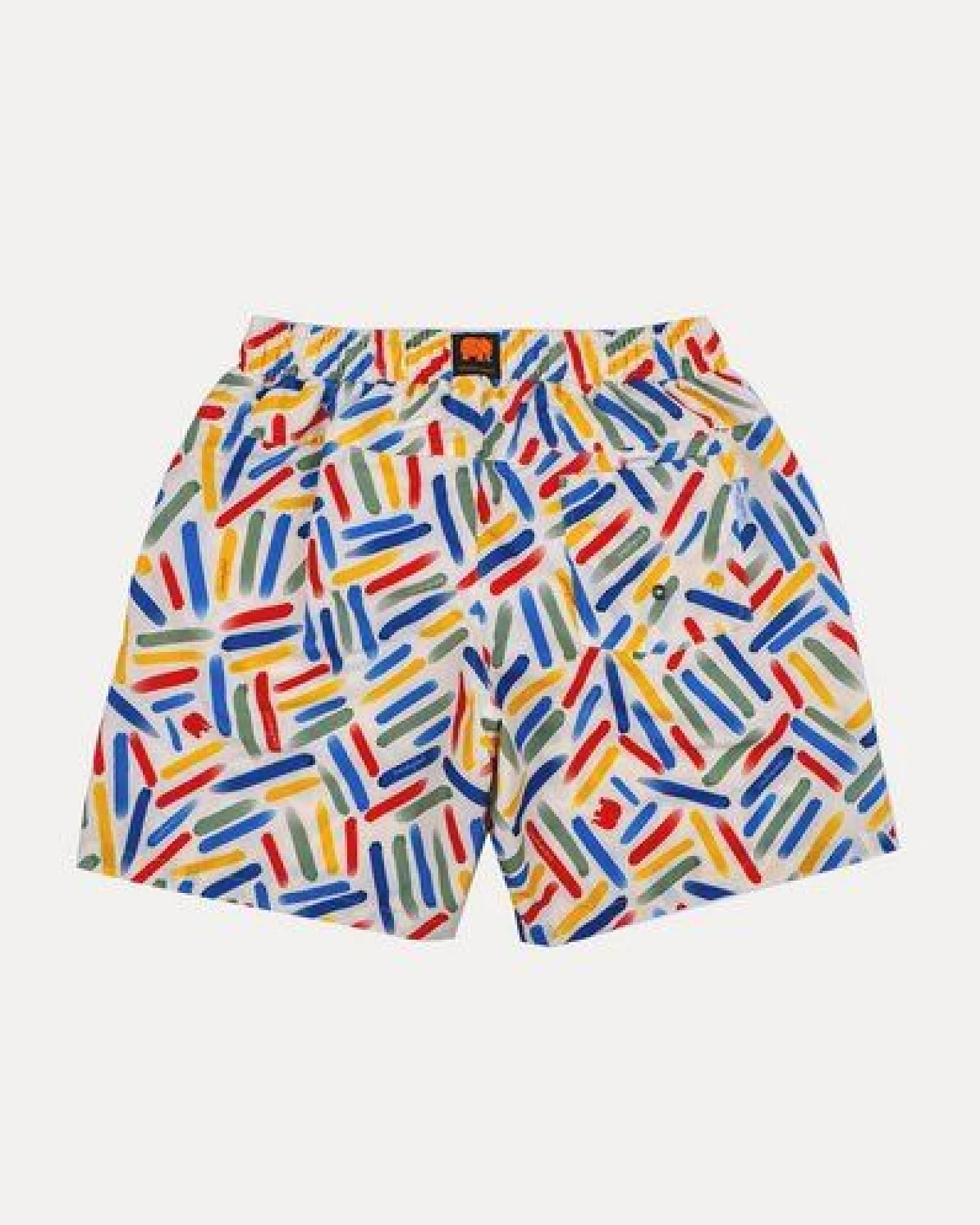 Trendsplant Strokes SEAQUAL®YARN Swim Trunks Mediterranean – Ansicht 3
