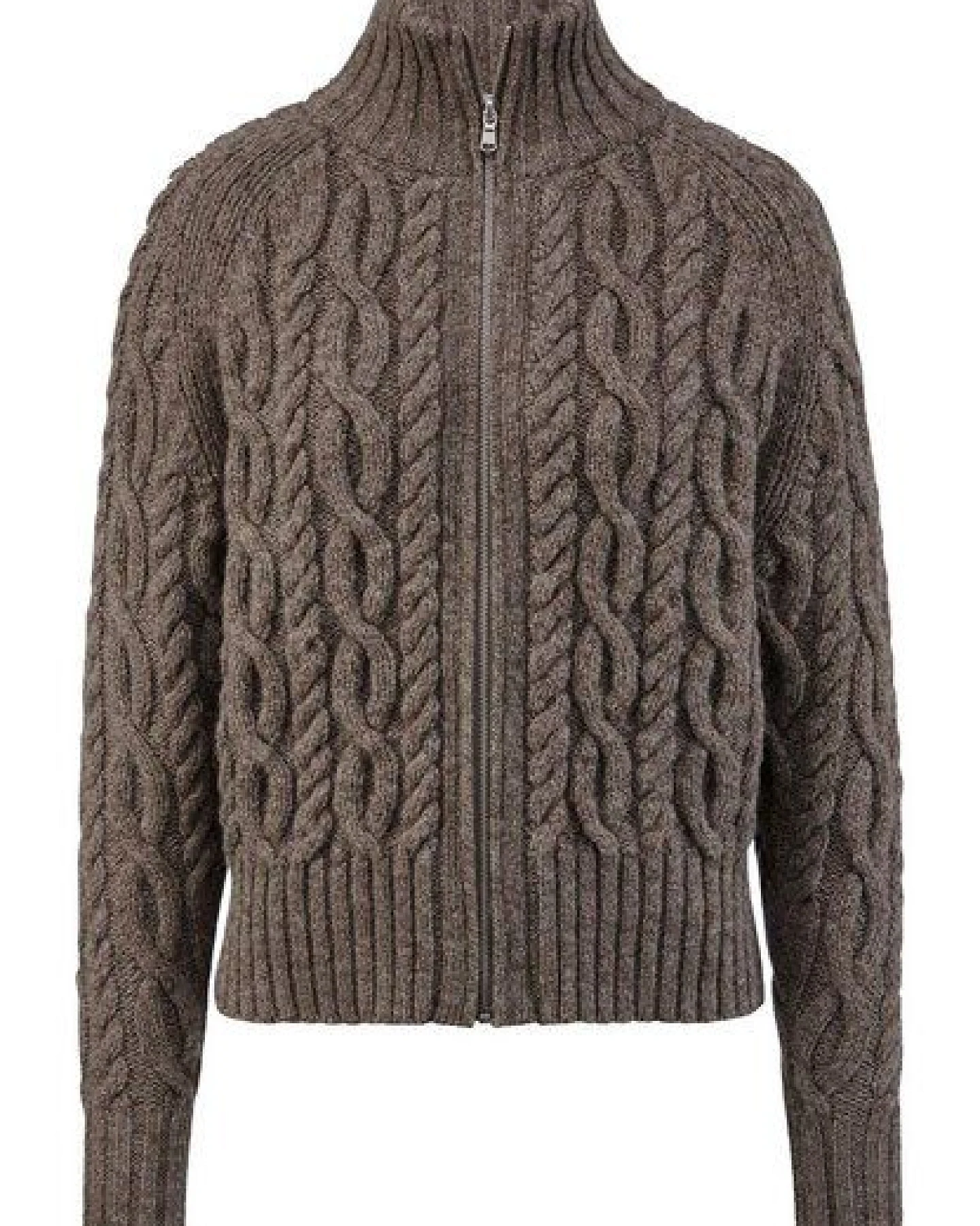 hessnatur Strick Jacke Relaxed aus reiner Schurwolle – Ansicht 3