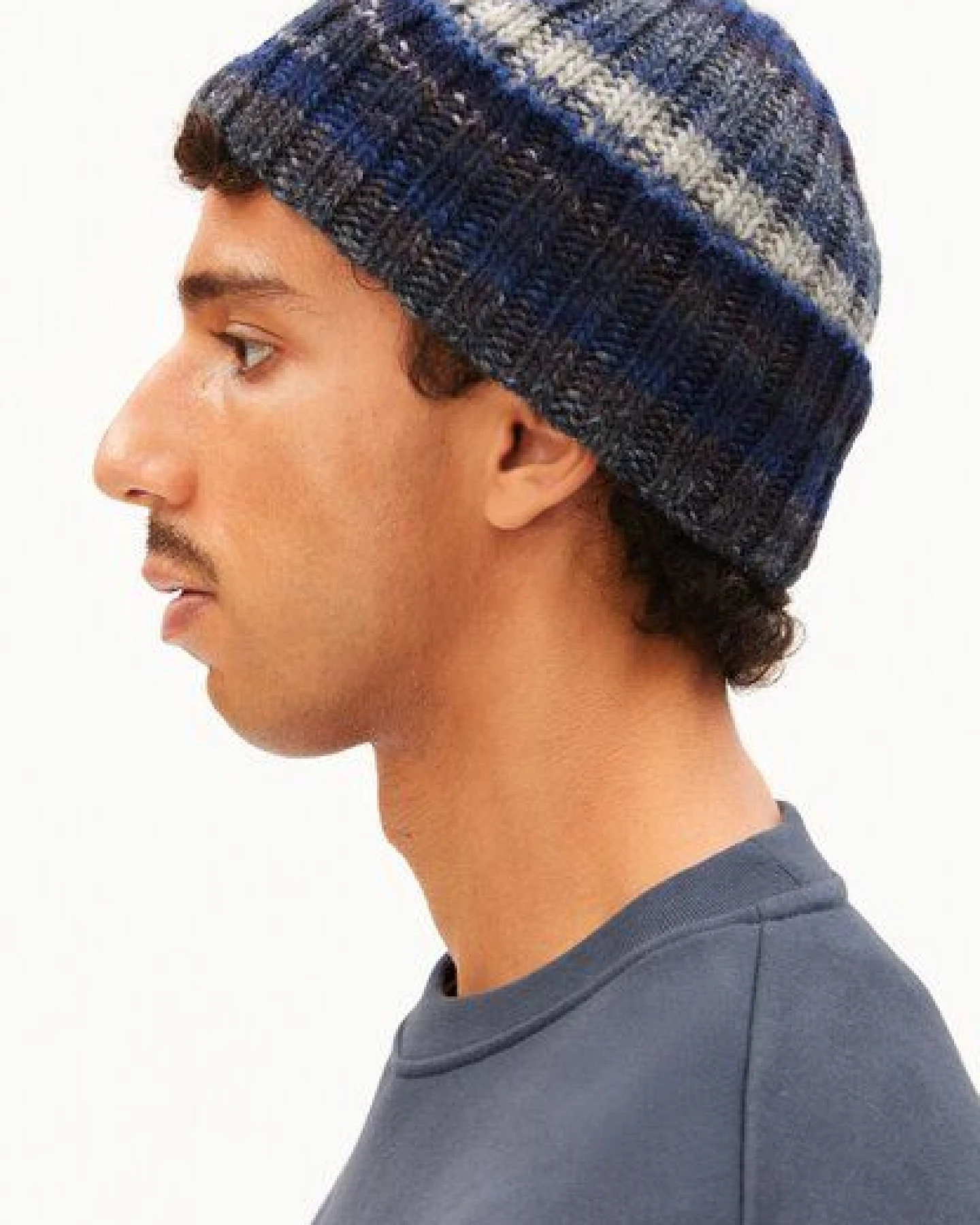 ARMEDANGELS WOOL KNIT Unisex Mütze aus 100% Bio-Wolle – Ansicht 2