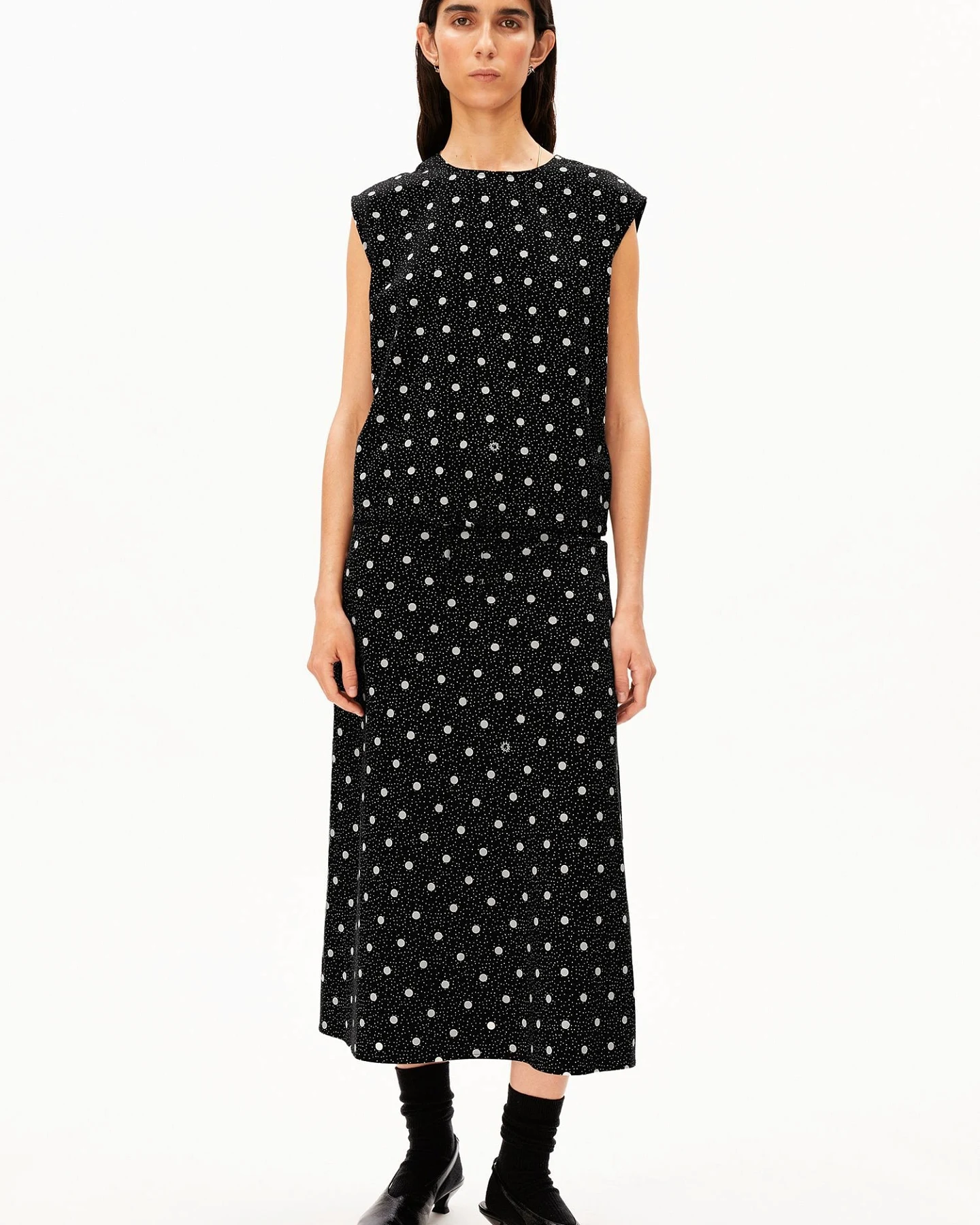 ARMEDANGELS Bluse DOT DRAWSTRING – Ansicht 5