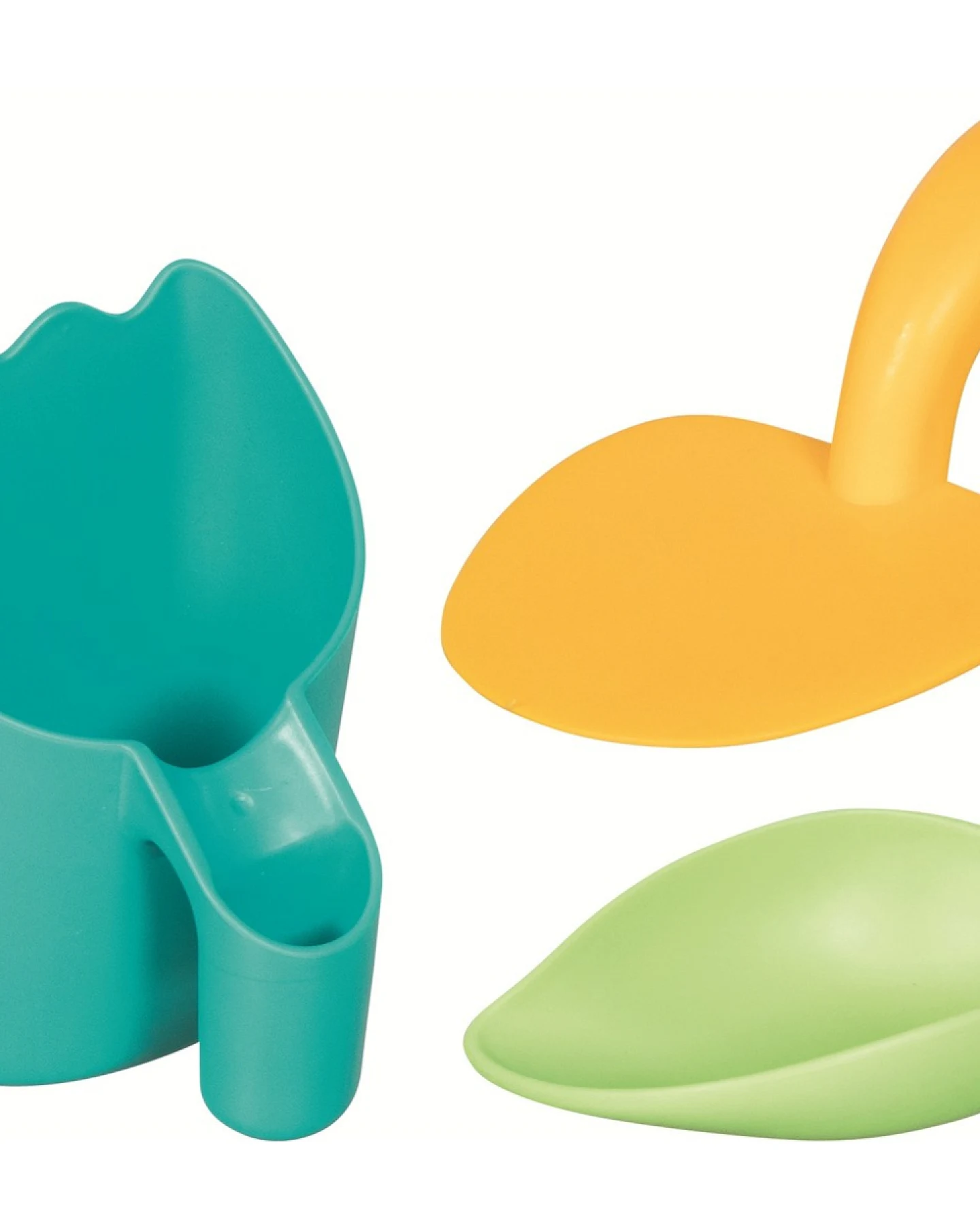 goki Sandschaufeln, 3fach sortiert Schaufel grün: 15 x 6,5 x 3 cm – Ansicht 2