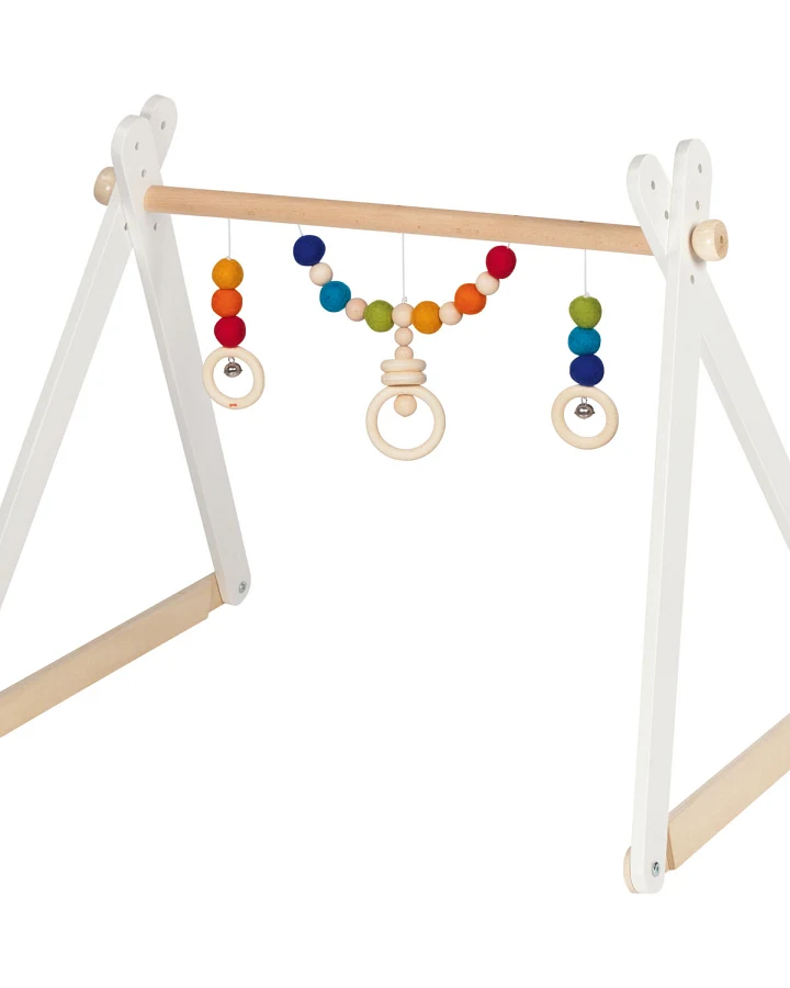 goki baby - Spieltrapez Holz mit Filz bunt