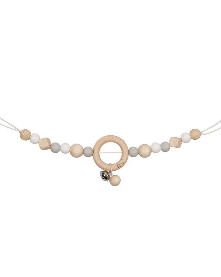 goki baby - Kinderwagenkette "Stern" grau