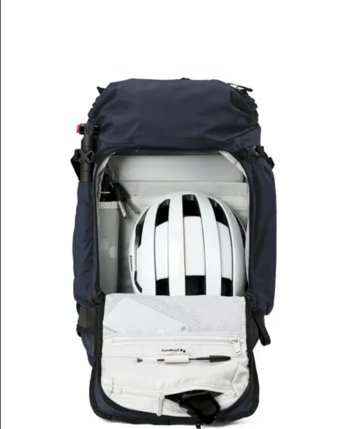 pinqponq Rucksack - KOMUT Medium Backpack - aus recyceltem Nylon – Ansicht 2