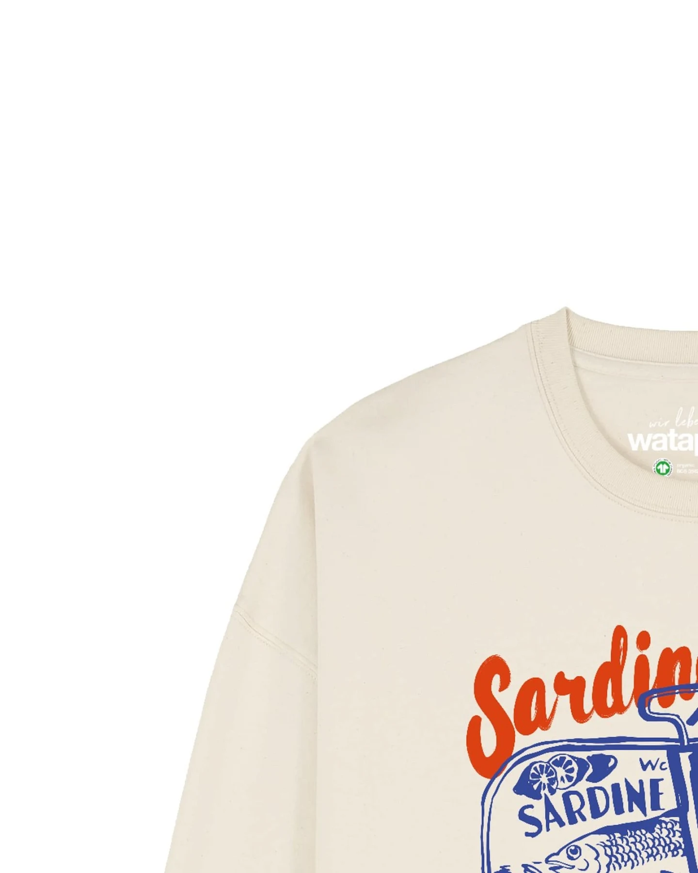 Watapparel Sweatshirt Sardines Portugal – Ansicht 3