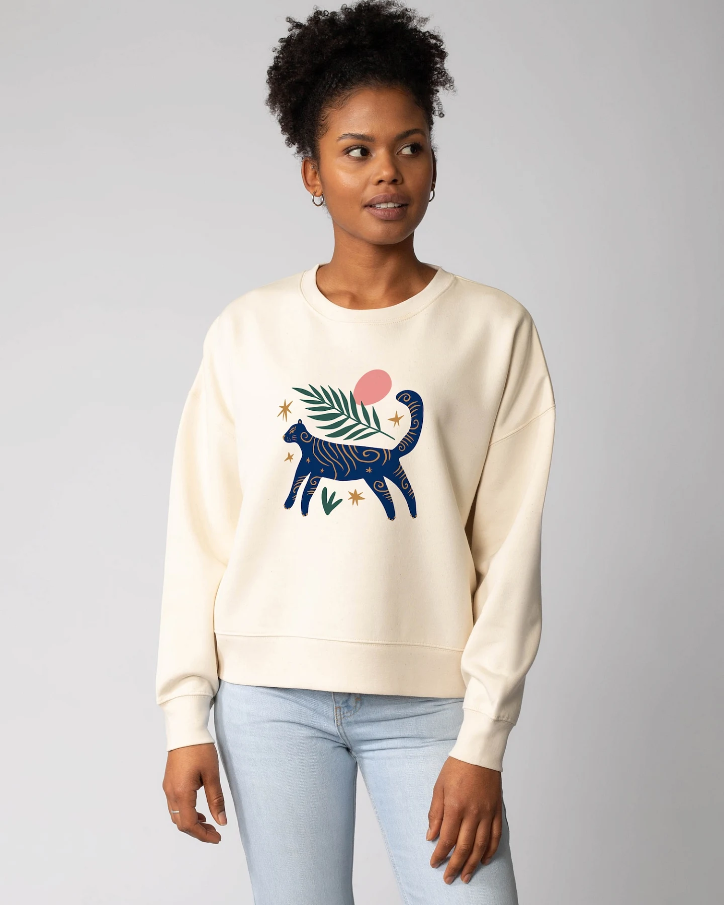 Watapparel Sweatshirt Love and flex – Ansicht 2