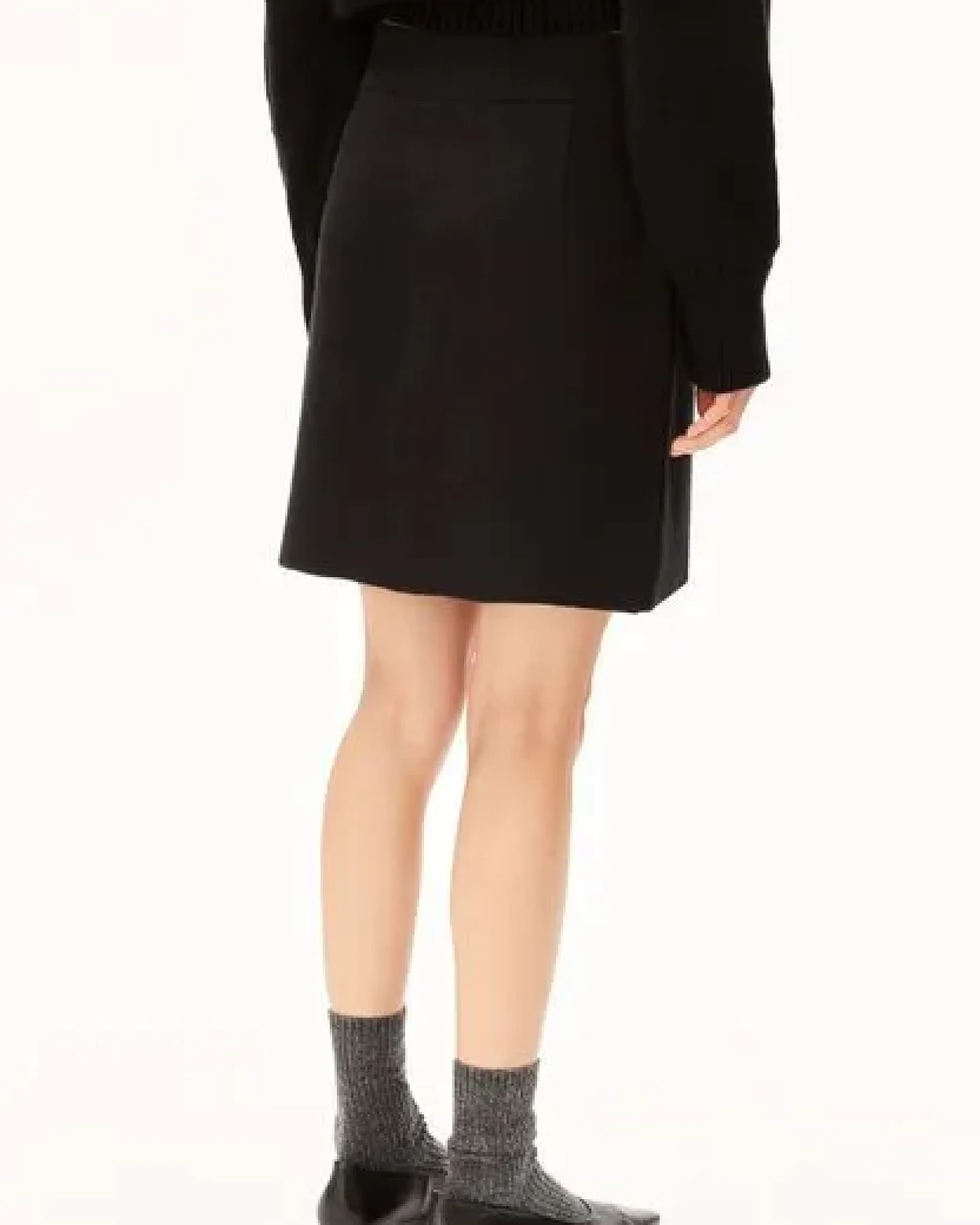 ARMEDANGELS MINI Damen Strickrock aus Bio-Baumwoll-Mix – Ansicht 2