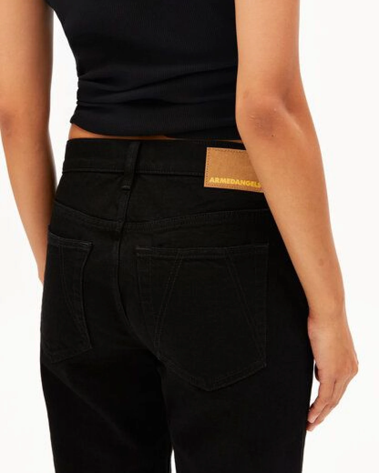 ARMEDANGELS AAVELINE Damen Straight Jeans recycelte Baumwolle – Ansicht 3