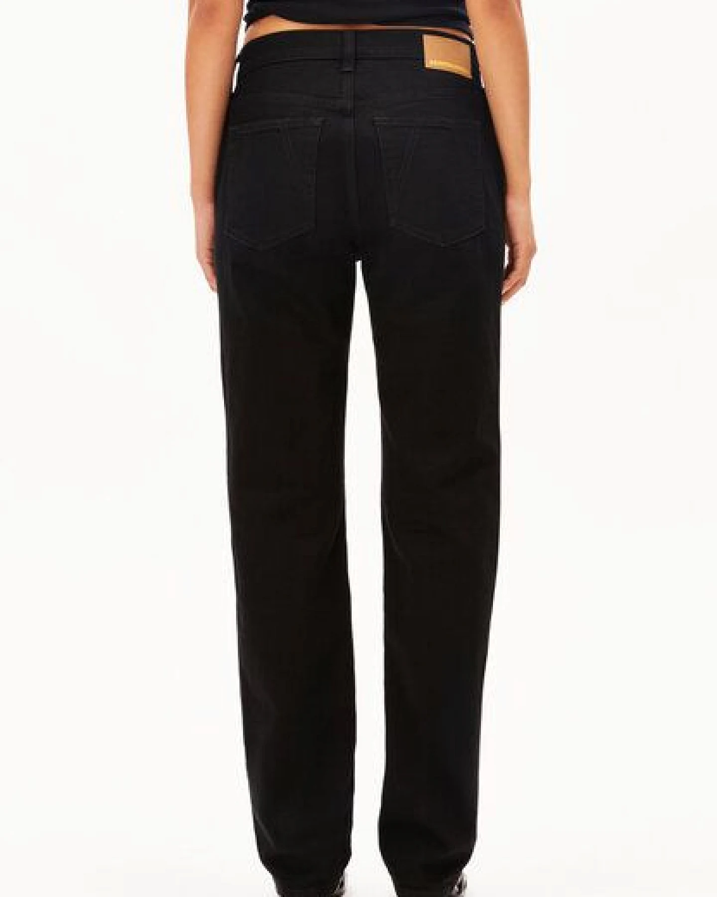 ARMEDANGELS AAVELINE Damen Straight Jeans recycelte Baumwolle – Ansicht 2