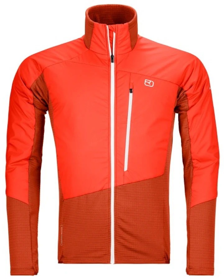 Ortovox - Westalpen Swisswool Hybrid Jacket Gr L rot