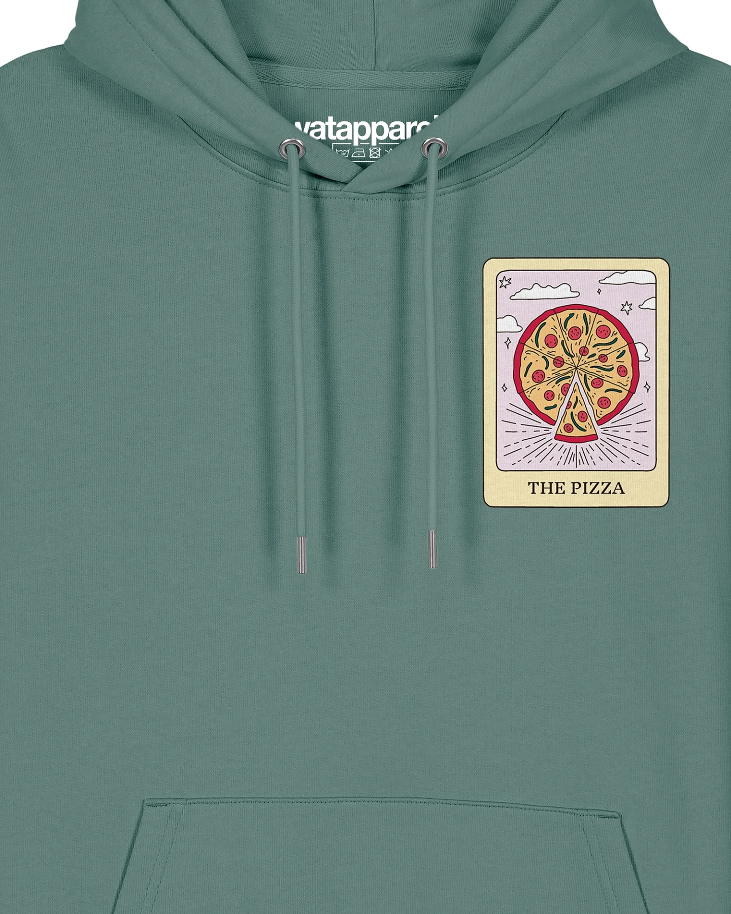 Watapparel Sweatshirt Tarot The Pizza – Ansicht 3