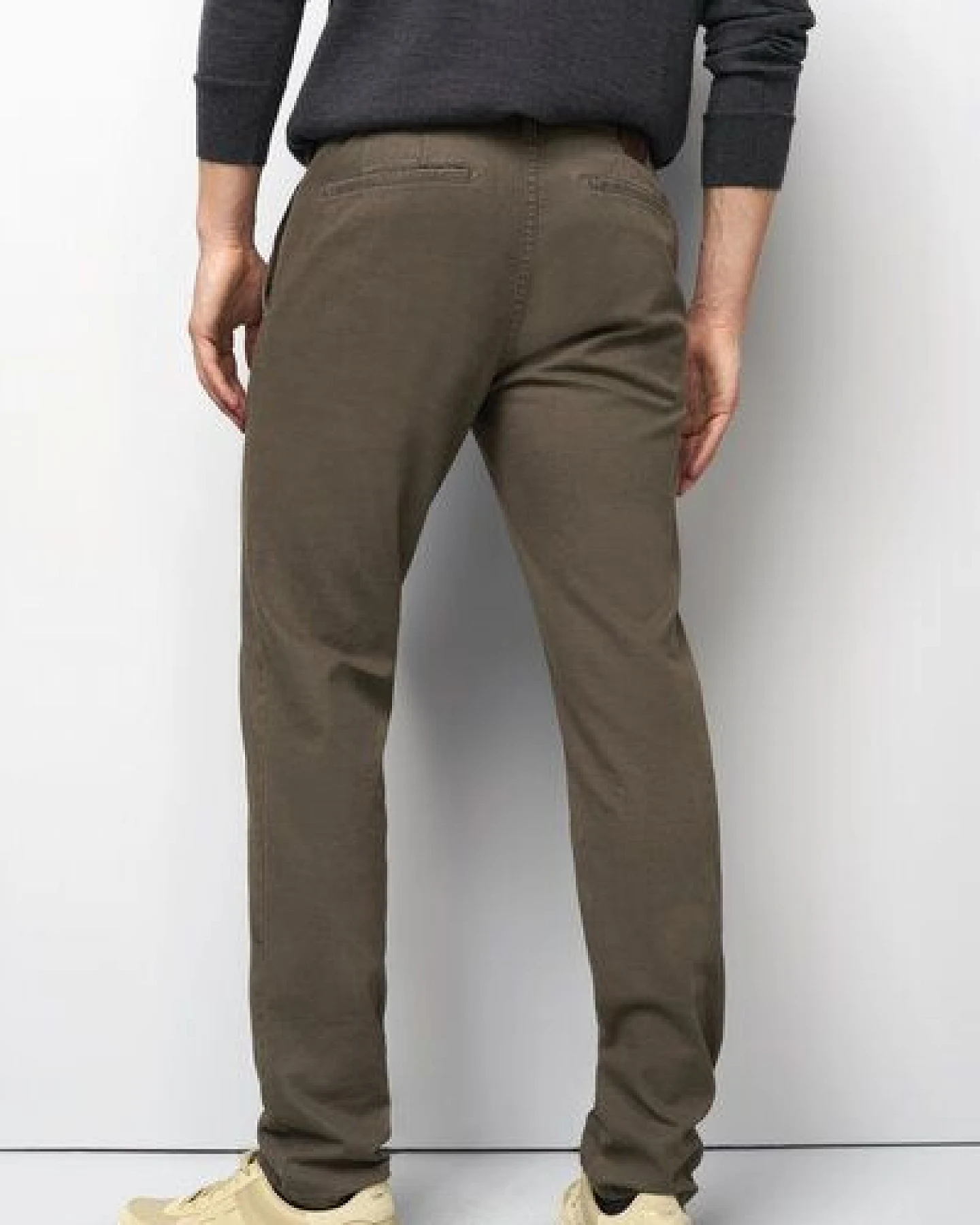 M 5 BY MEYER Sportliche Chino in Micro Struktur – Ansicht 3