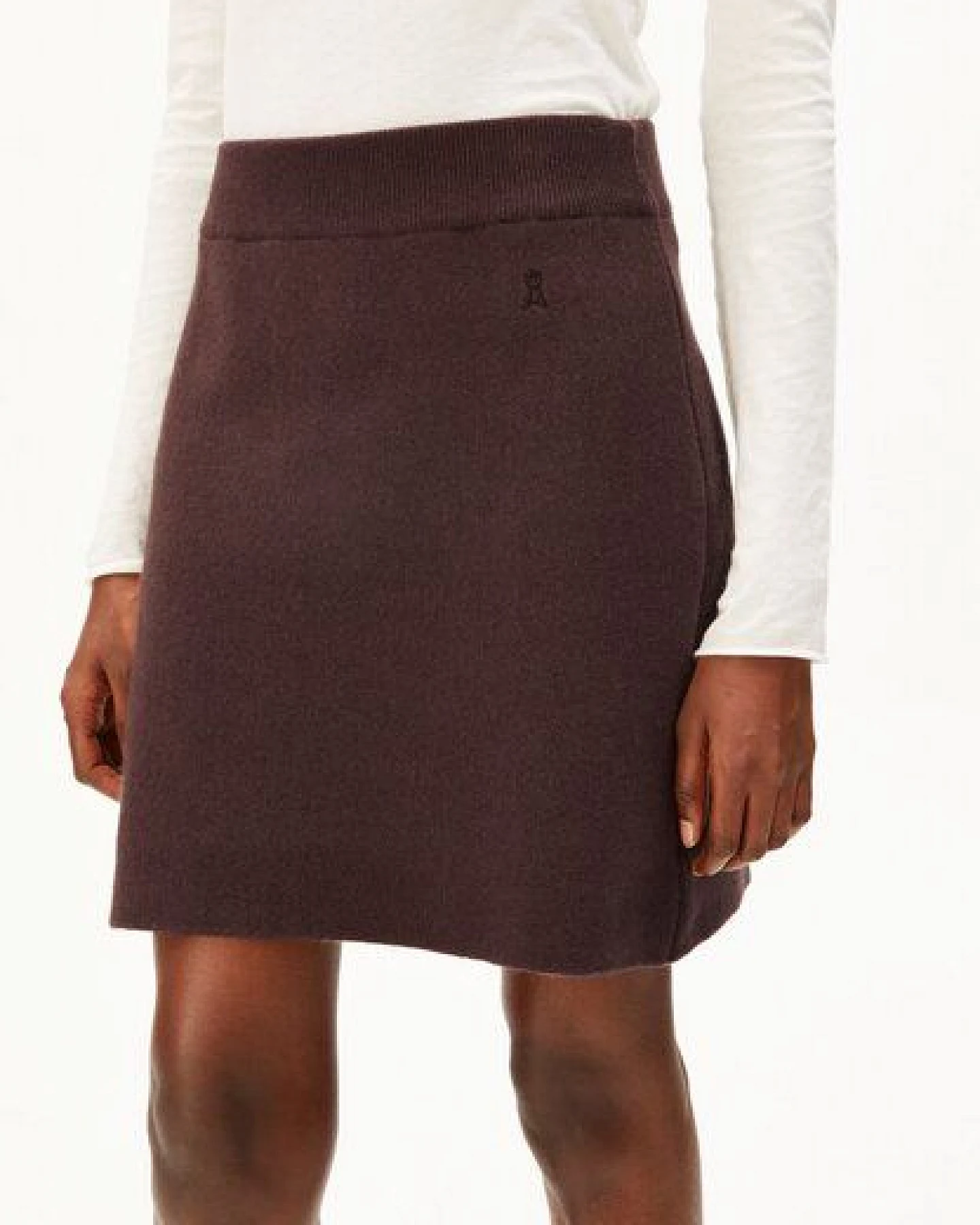ARMEDANGELS MINI Damen Strickrock aus Bio-Baumwoll-Mix – Ansicht 3