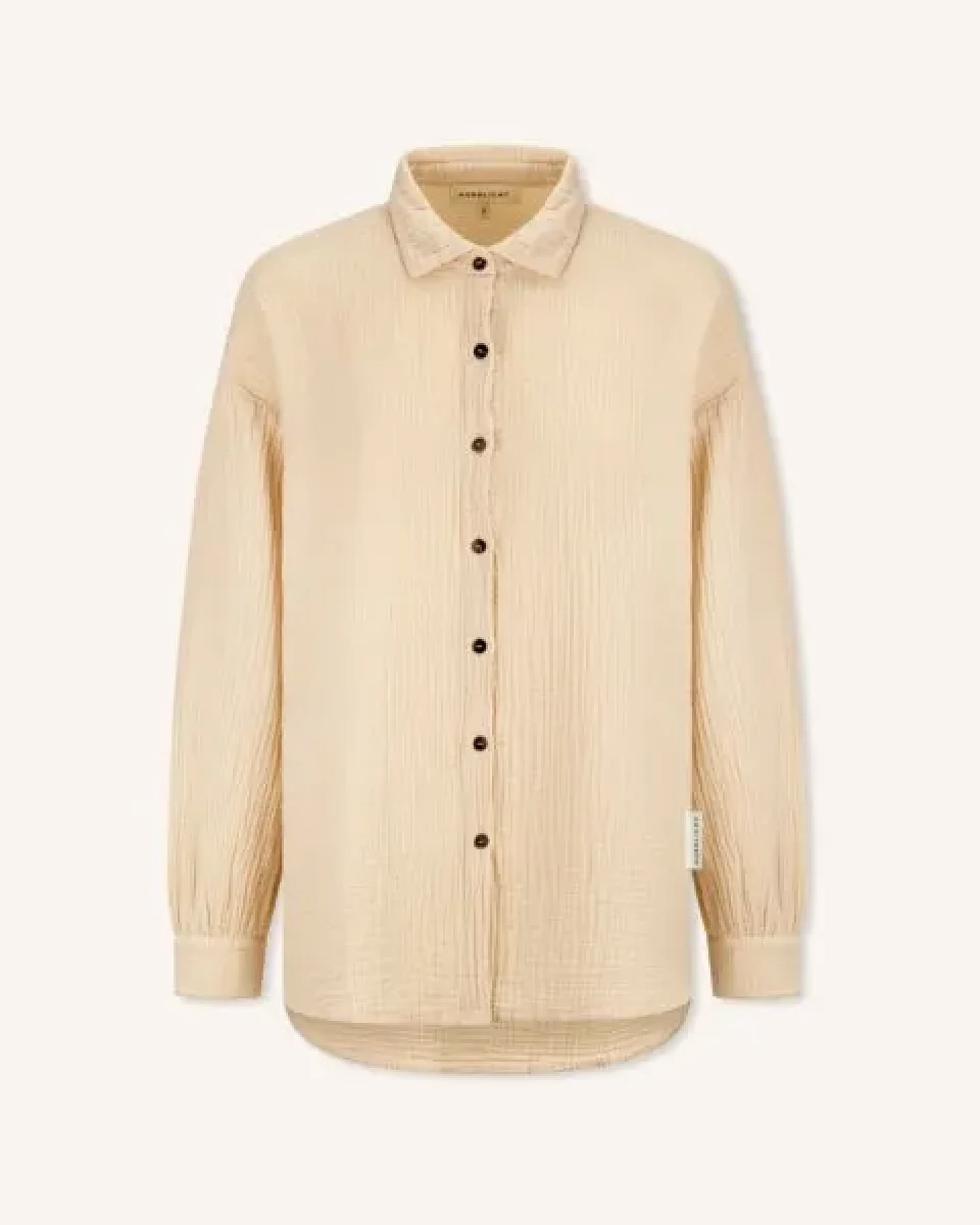 NORDLICHT Oversize Musselin Bluse Falla aus 100% Bio-Baumwolle – Ansicht 2