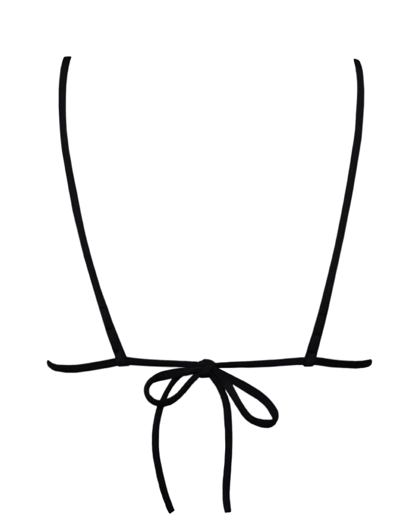 Anekdot Damen vegan Bikinioberteil Triangle Olbia Schwarz – Ansicht 2
