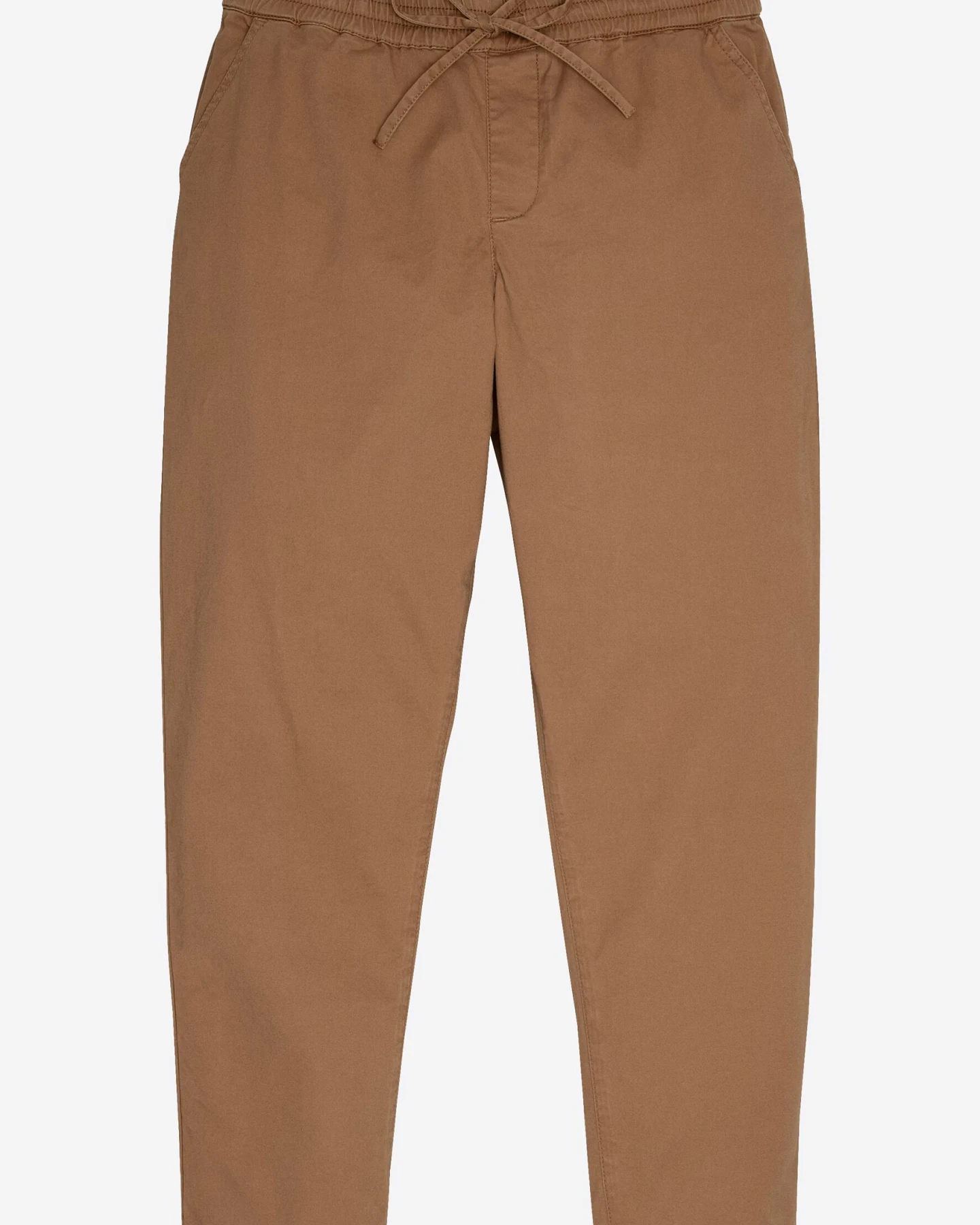 Recolution Damen vegan Jogginghose Chino Kale Braun – Ansicht 2