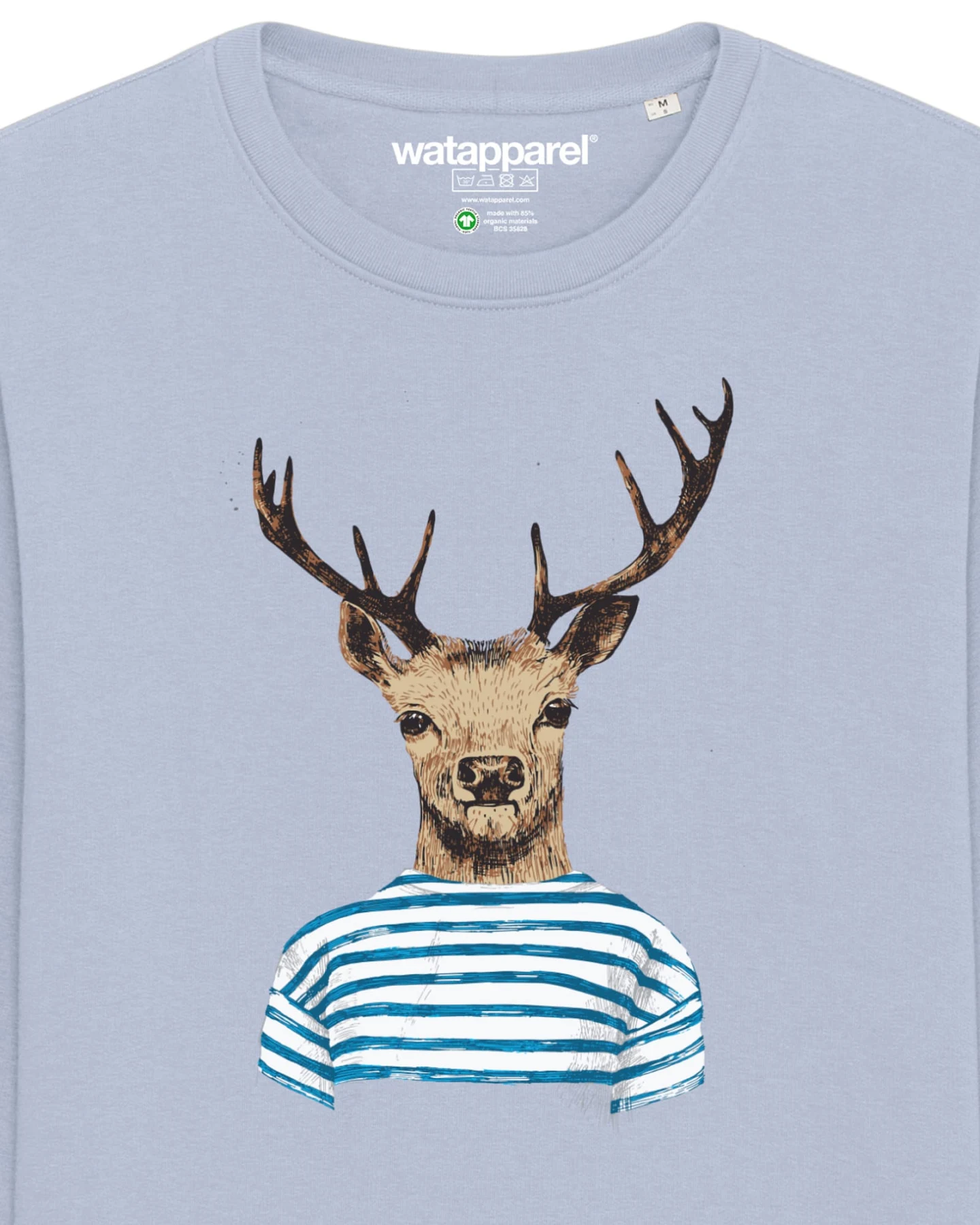 Watapparel Sweatshirt Hirsch – Ansicht 3