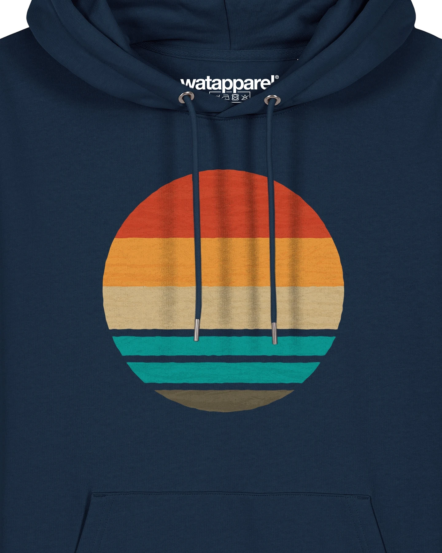 Watapparel Sweatshirt Retro Sunset Ocean – Ansicht 3