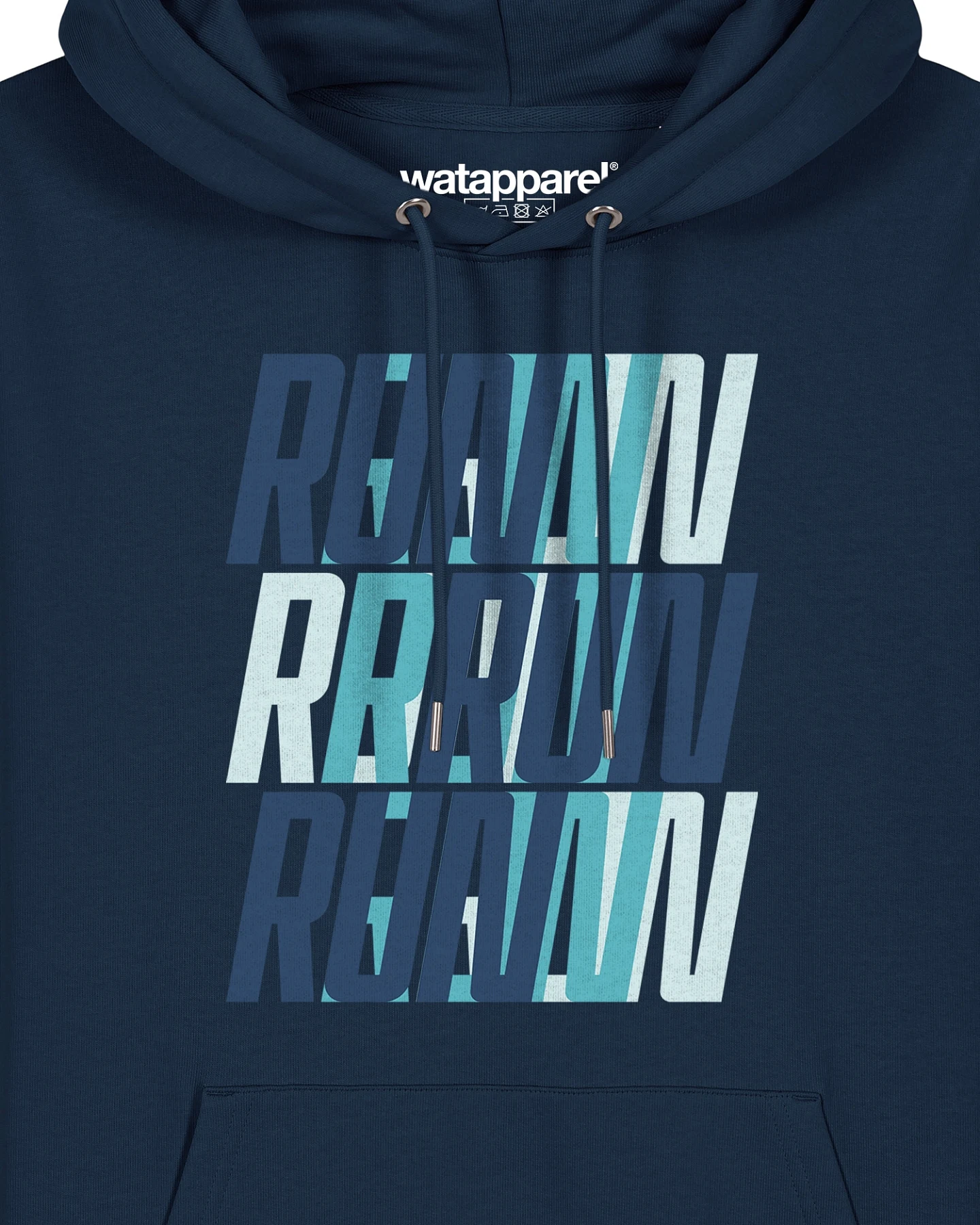 Watapparel Sweatshirt Run, Run, Run blue – Ansicht 3