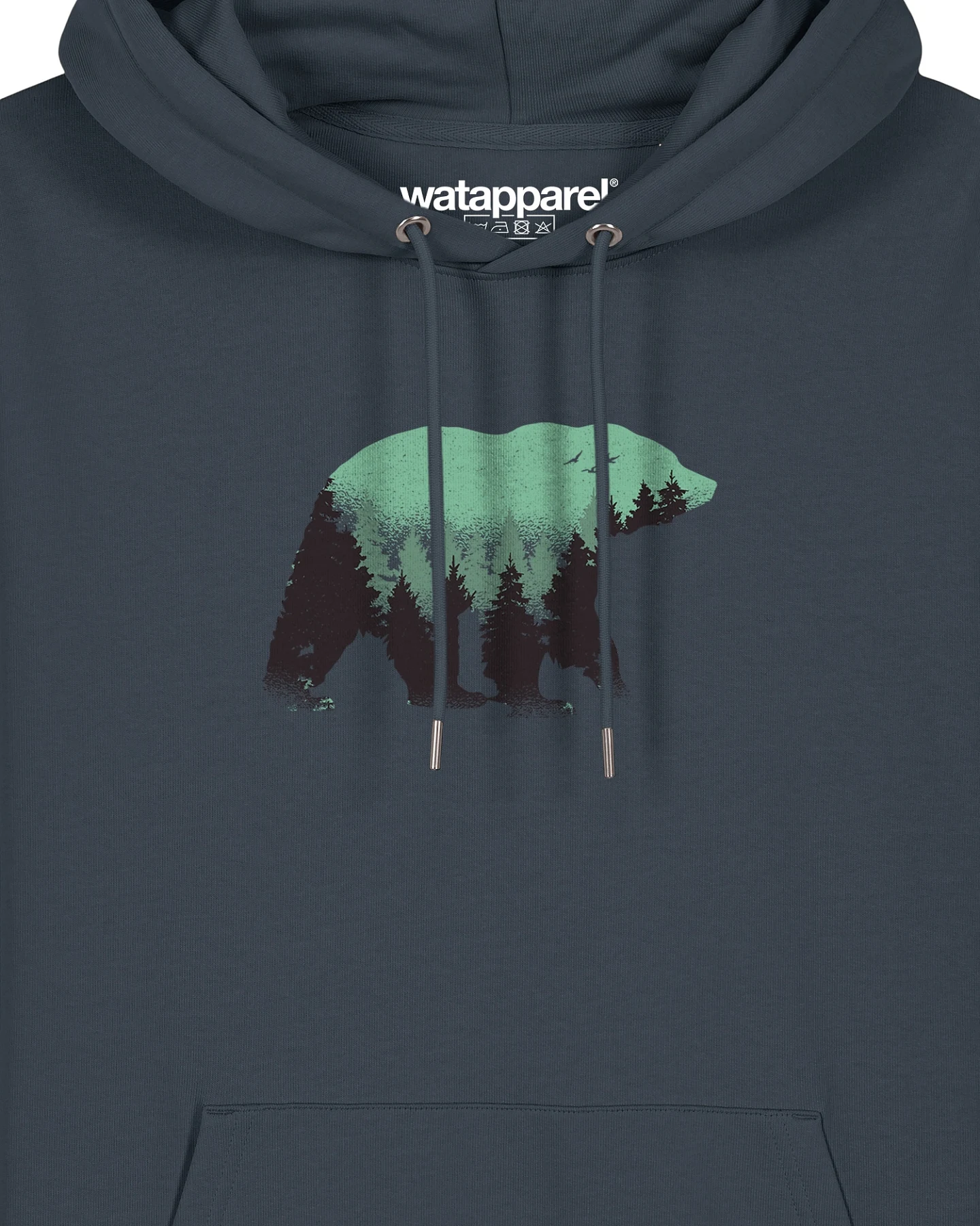 Watapparel Sweatshirt Waldbär – Ansicht 3
