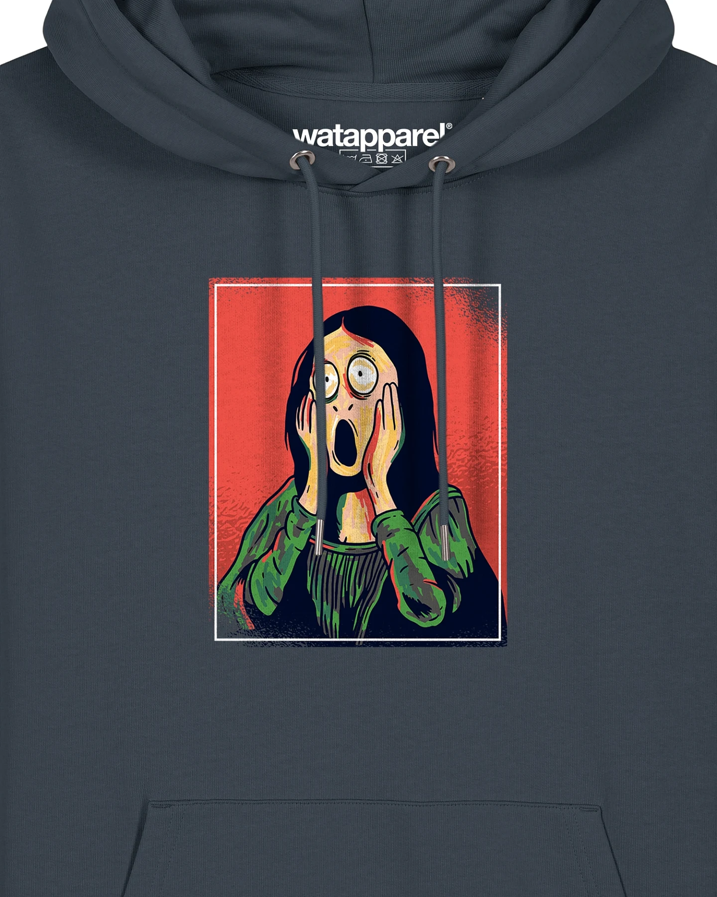 Watapparel Sweatshirt Mona Lisa Scream – Ansicht 3