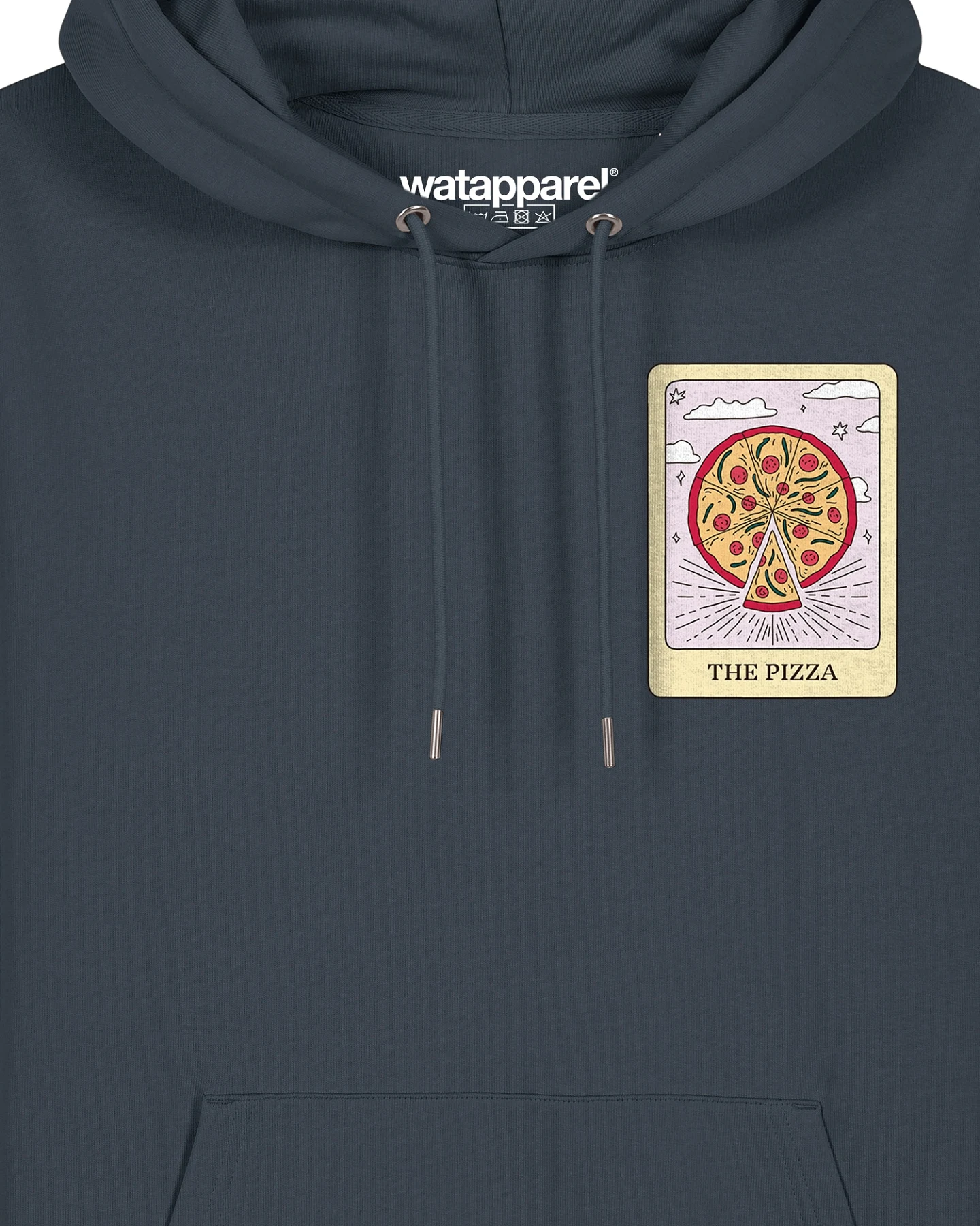Watapparel Sweatshirt Tarot The Pizza – Ansicht 3