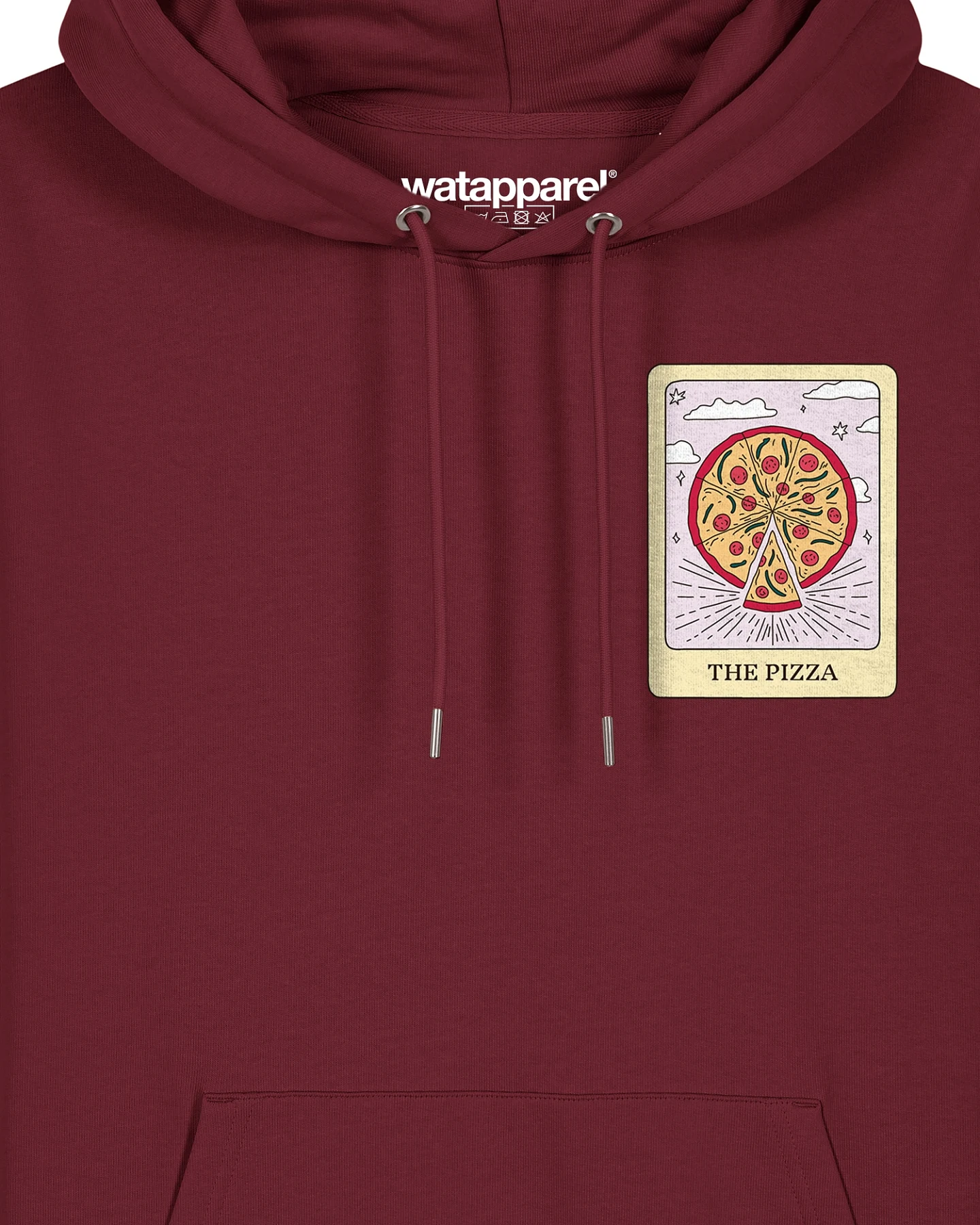 Watapparel Sweatshirt Tarot The Pizza – Ansicht 3