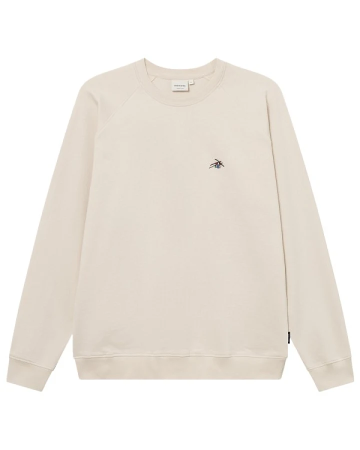 DEDICATED - Sweatshirt Malmoe Ski Crash EMB - Pullover Gr S beige