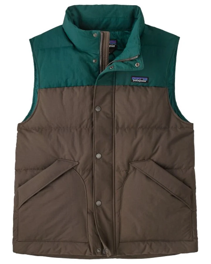 Patagonia - Downdrift Vest - Daunenweste Gr XL braun