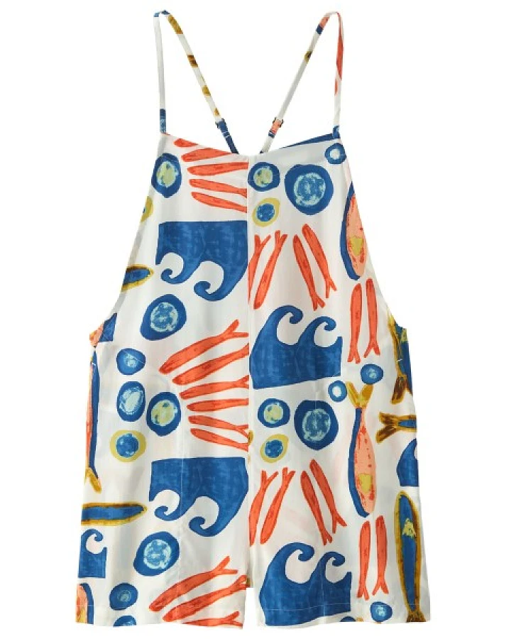 Patagonia - Women's Tidal Threads Romper - Jumpsuit Gr S bunt