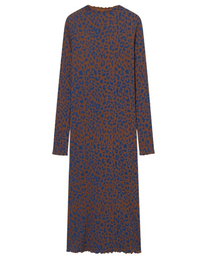 Produktseite: DEDICATED - Women's Rib Dress Lofta - Kleid Gr XS grau
