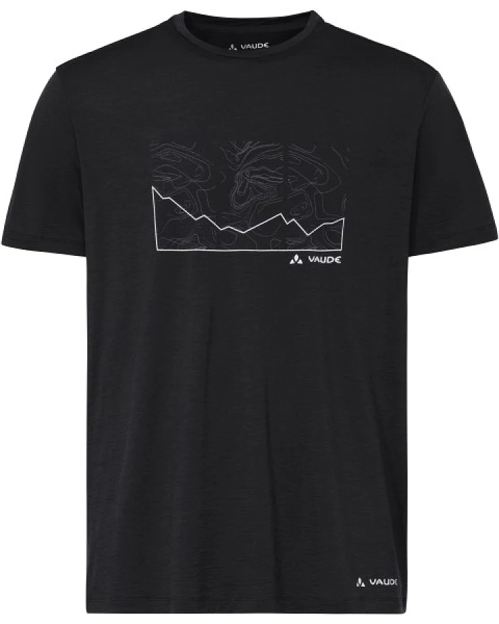 Vaude - Tekoa Wool T-Shirt - Merinoshirt Gr XXL schwarz