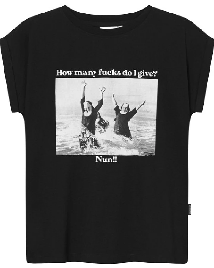 DEDICATED - Women's T-Shirt Visby Nun Given - T-Shirt Gr S schwarz