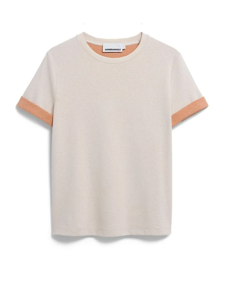 ARMEDANGELS - Women's Un-Wasted - T-Shirt Gr M grau/beige