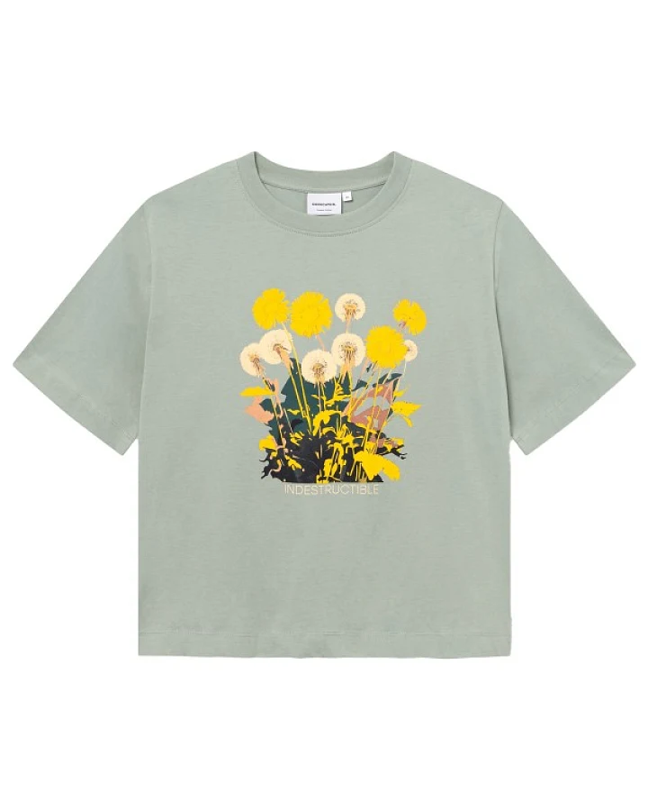 DEDICATED - Women's T-Shirt Vadstena - T-Shirt Gr S grau