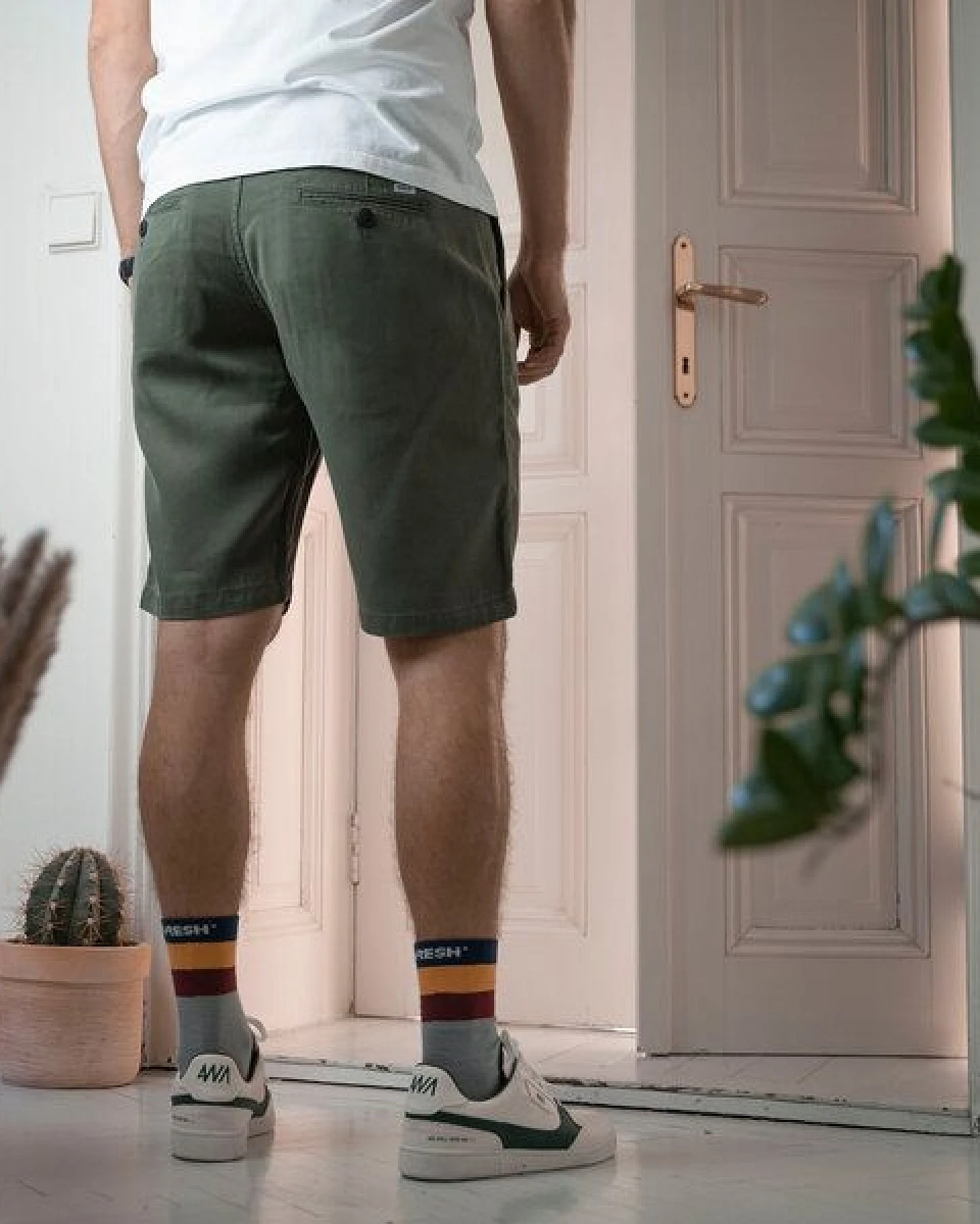 Vresh Clothing Vebo - Chino-Shorts aus TENCEL (TM) Lyocell – Ansicht 2