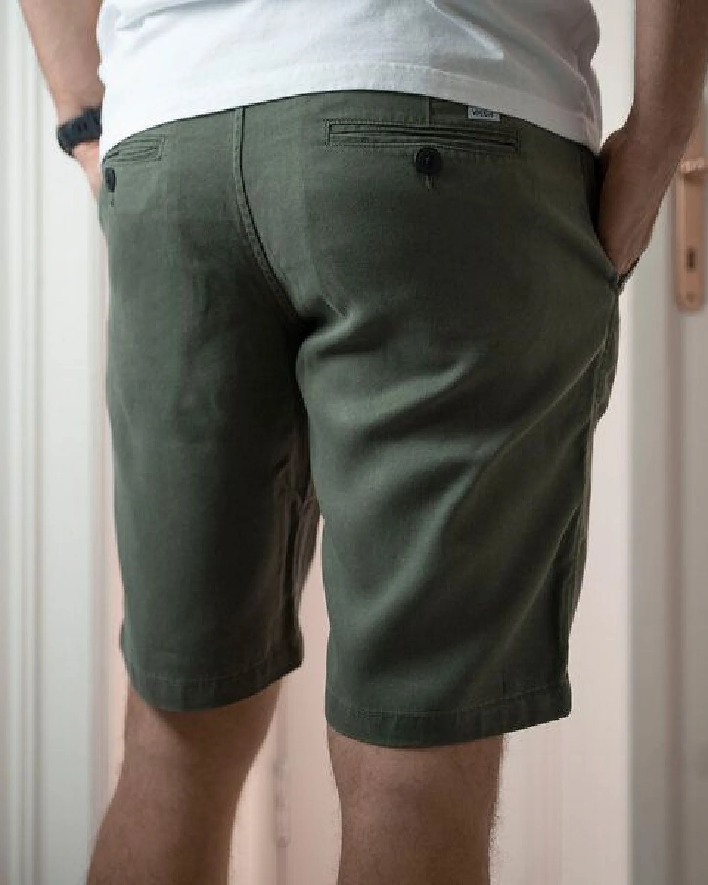 Vresh Clothing Vebo - Chino-Shorts aus TENCEL (TM) Lyocell – Ansicht 3
