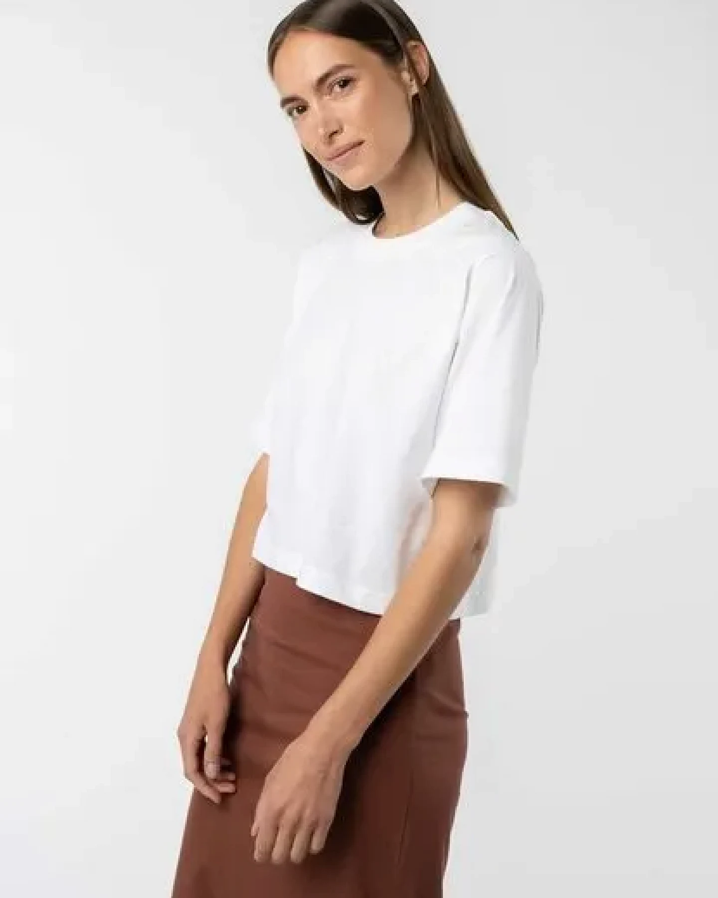 Cropped T-Shirt Style DESNA – Ansicht 2