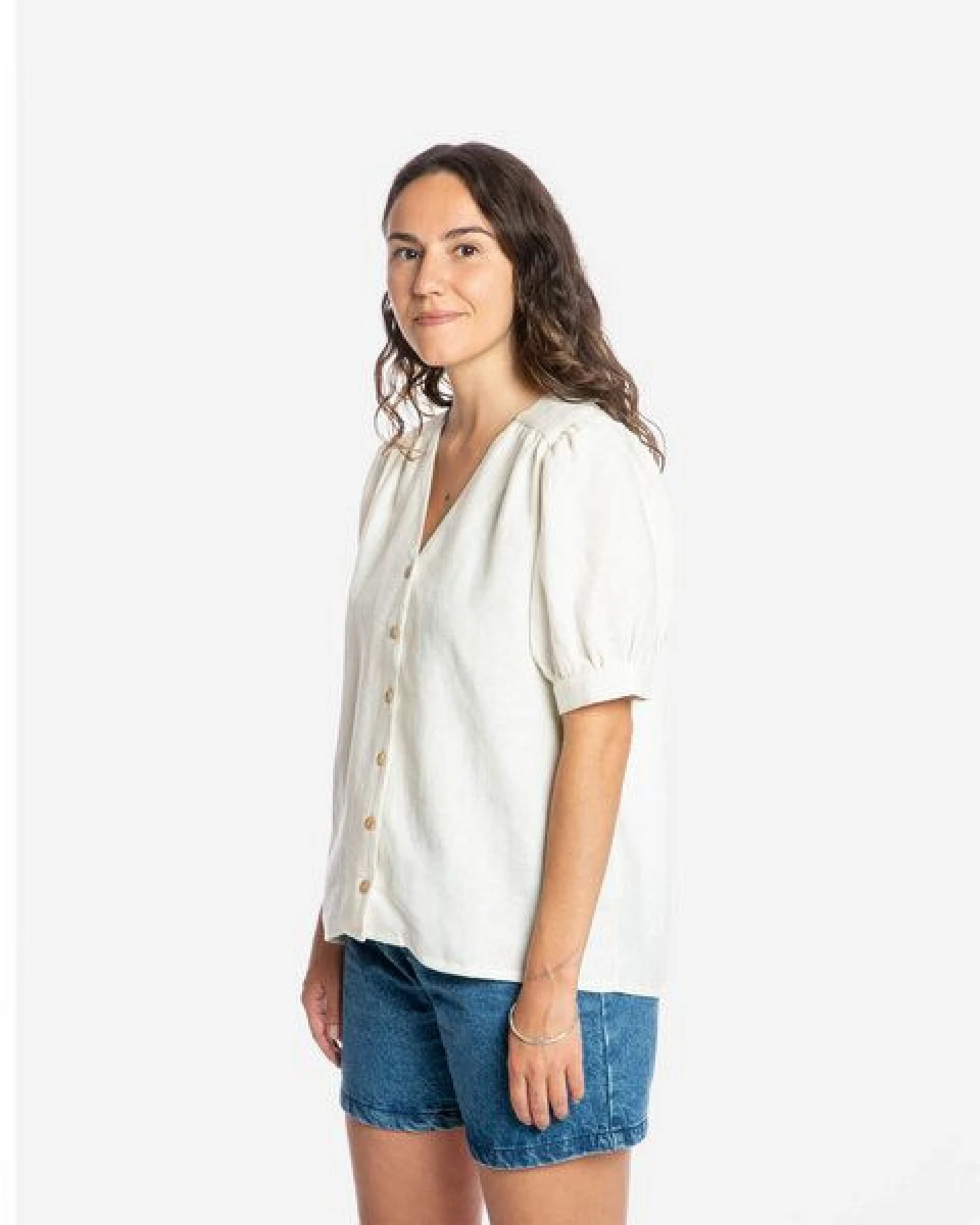 Matona Kurzärmelige Bluse – Ansicht 2